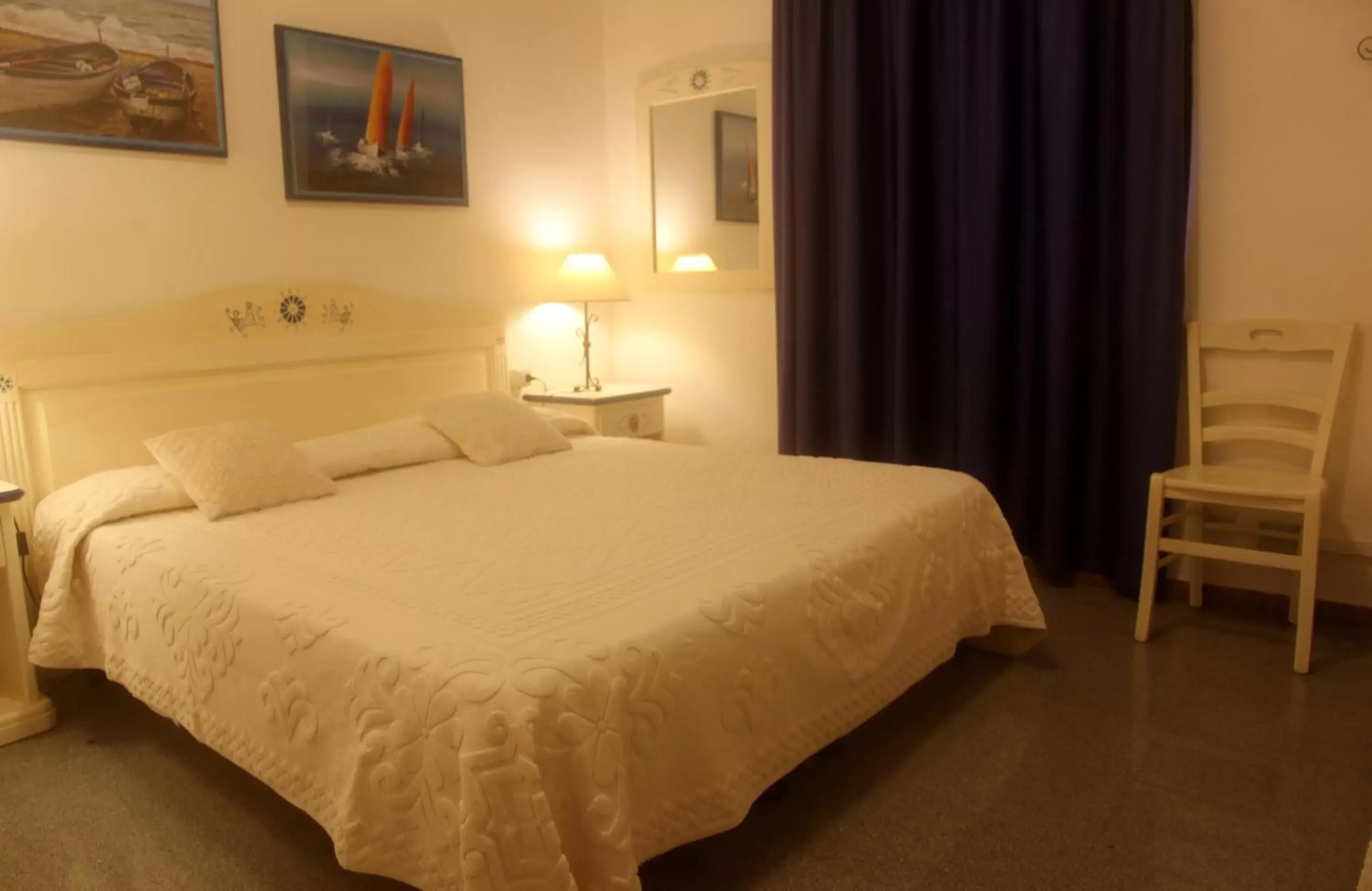 Bedroom, Bed in Hotel La Conchiglia
