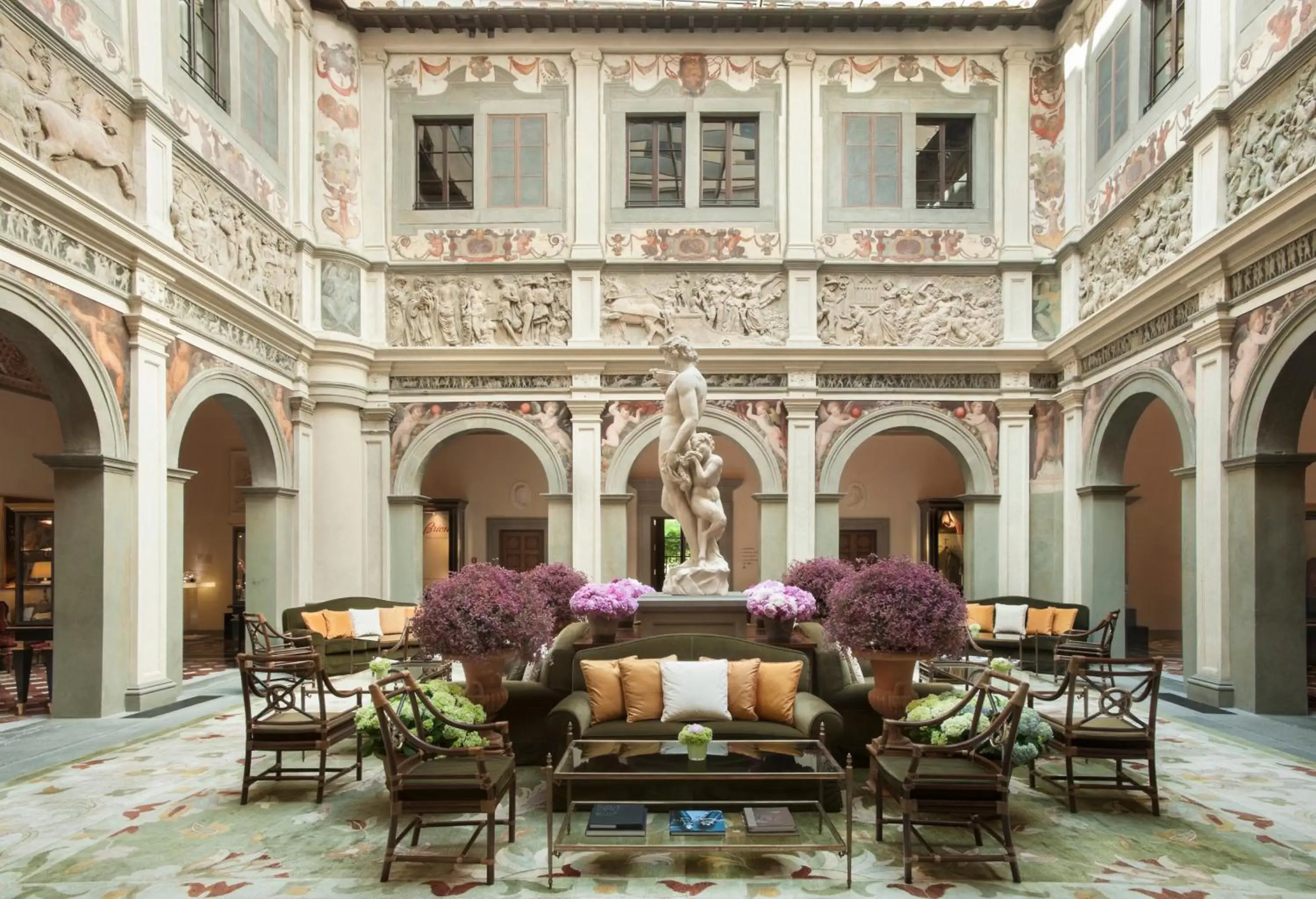 Lobby or reception in Four Seasons Hotel Firenze
