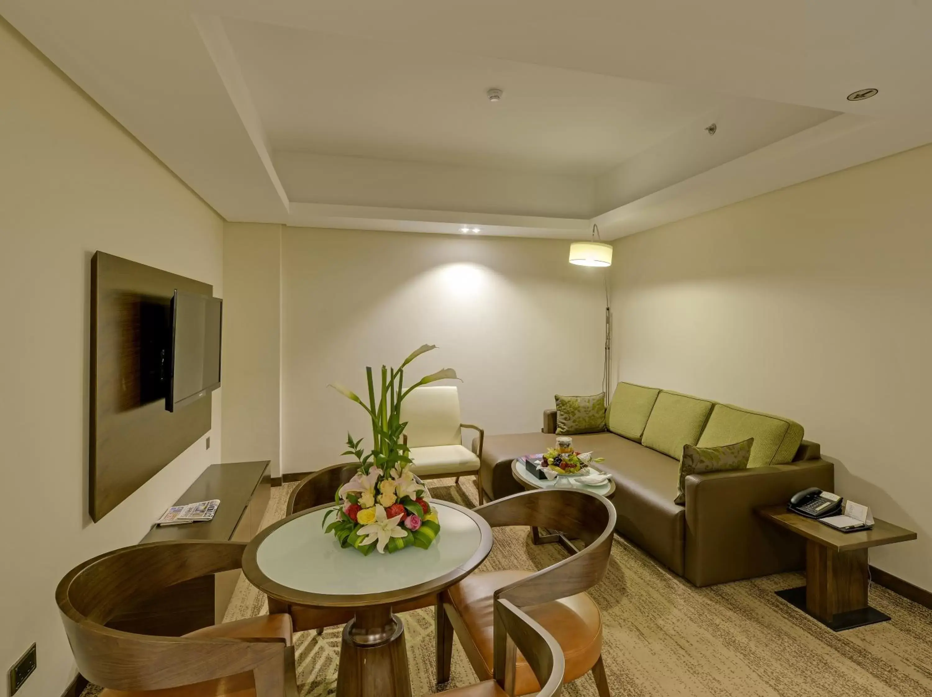 Living room, Seating Area in Ramee Rose Hotel