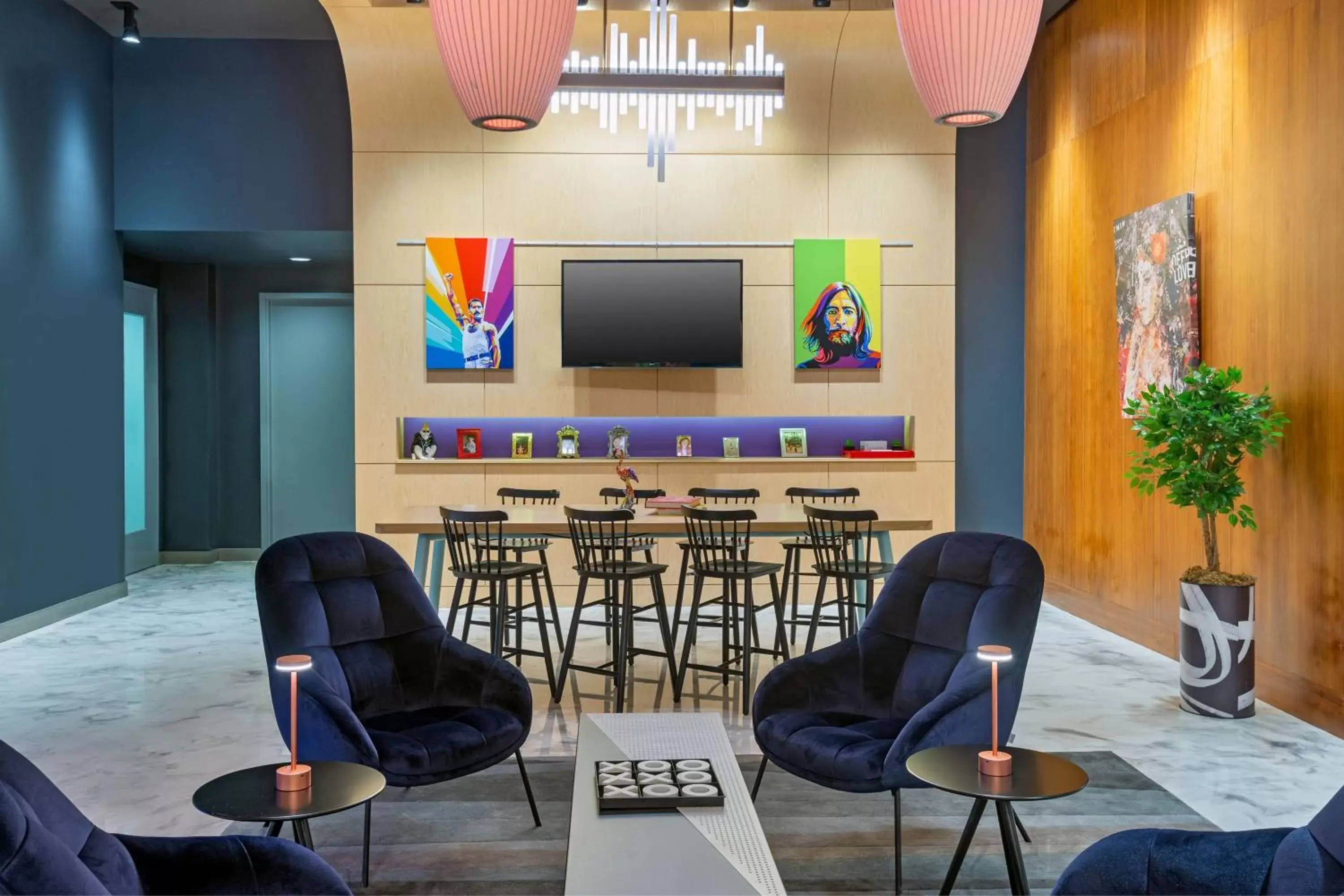 Lobby or reception, Seating Area in Aloft Orlando Downtown