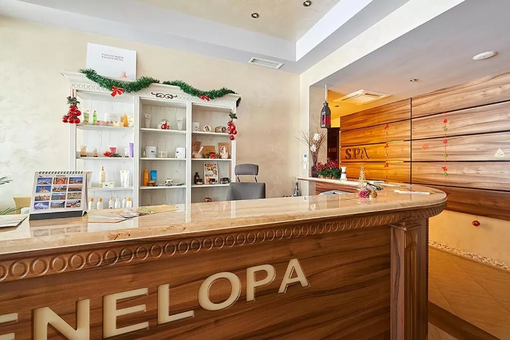 Lobby or reception in Penelopa Palace Apart Hotel & SPA