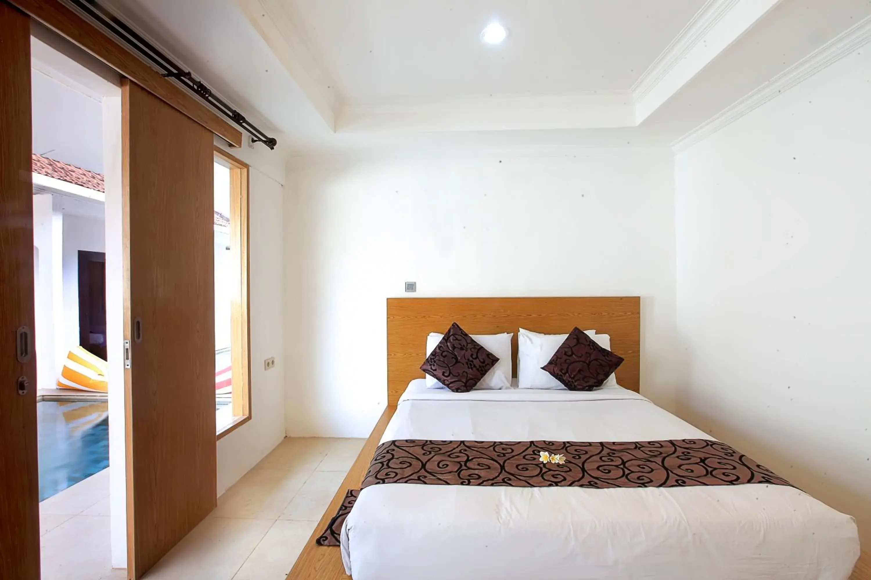 Bedroom, Bed in Lavender Villa & Spa