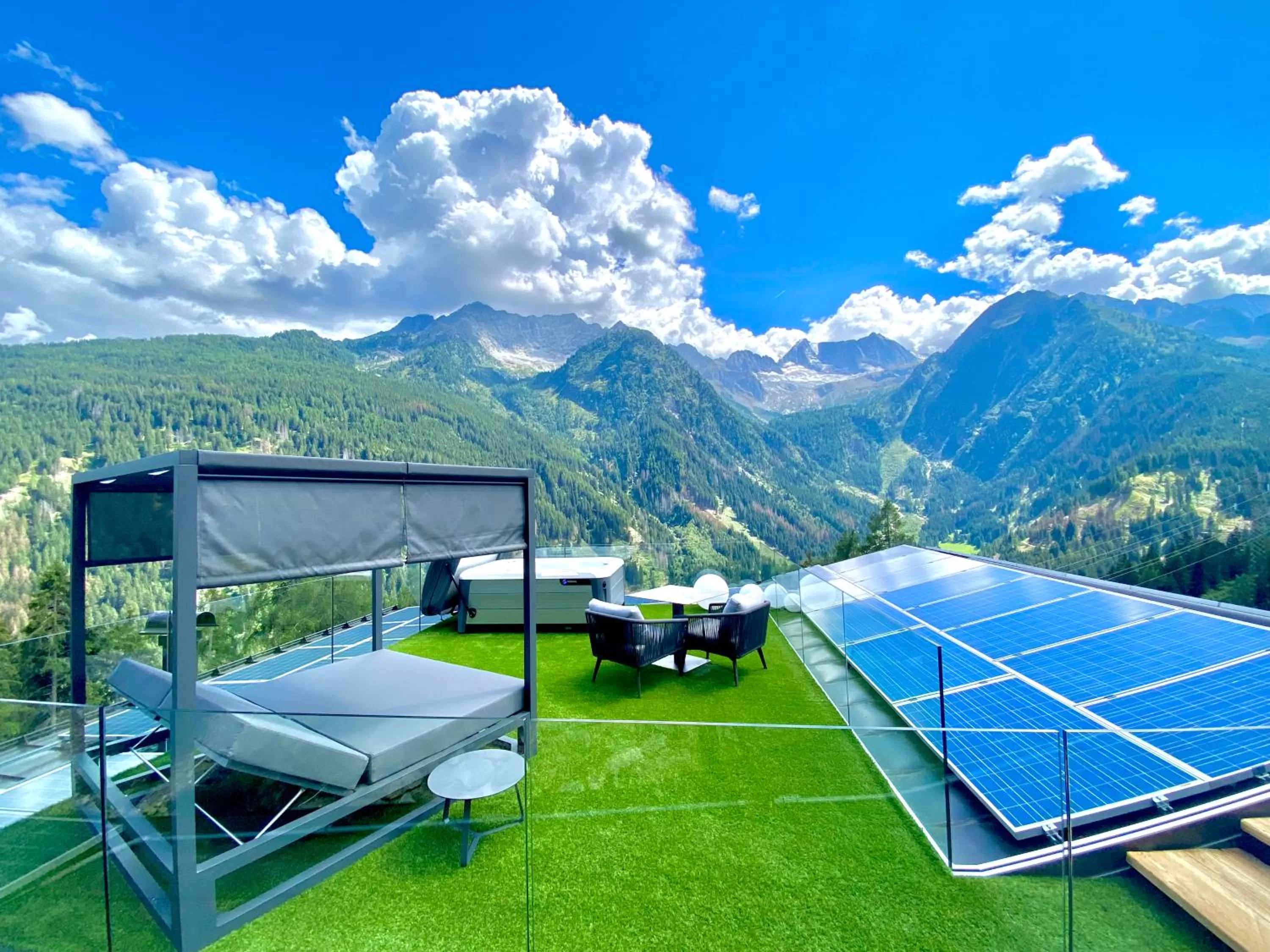 Junior Suite with Terrace in Hotel Chalet Al Foss - Adults Only