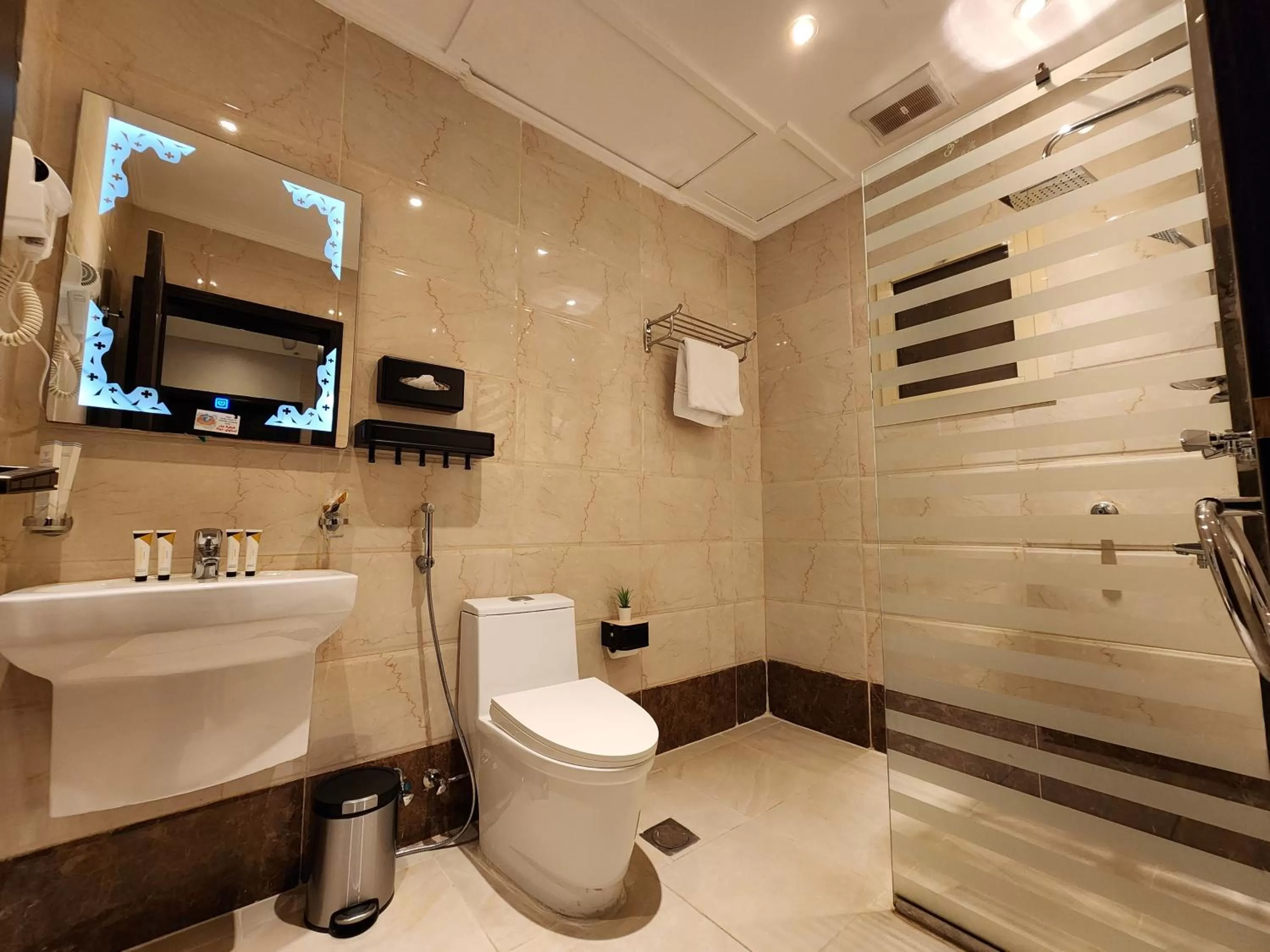 Bathroom in Rasis Serviced Apartments