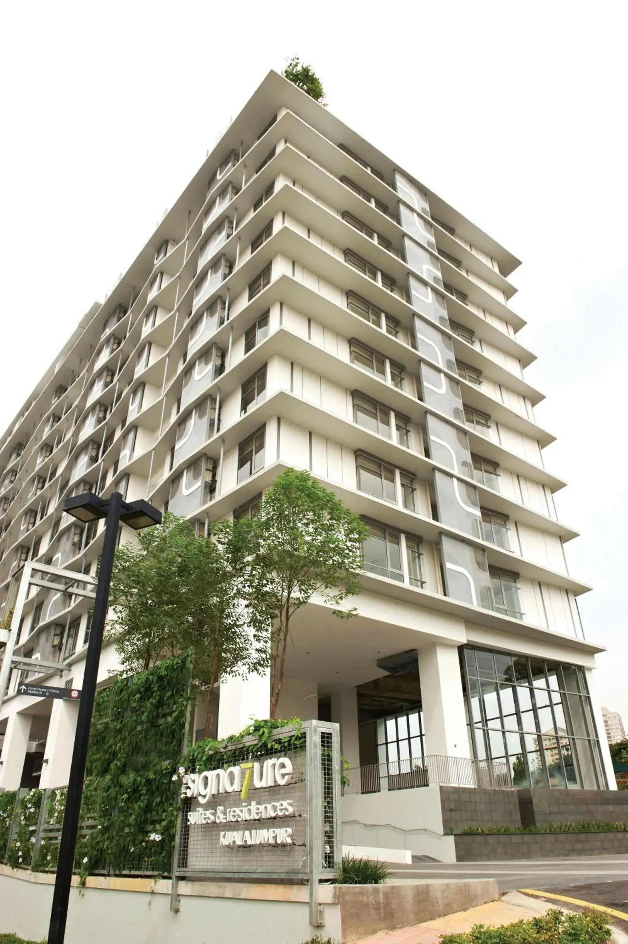 Facade/entrance in The Signature Hotel & Serviced Suites Kuala Lumpur Facade/entrance in The Signature Hotel & Serviced Suites Kuala Lumpur