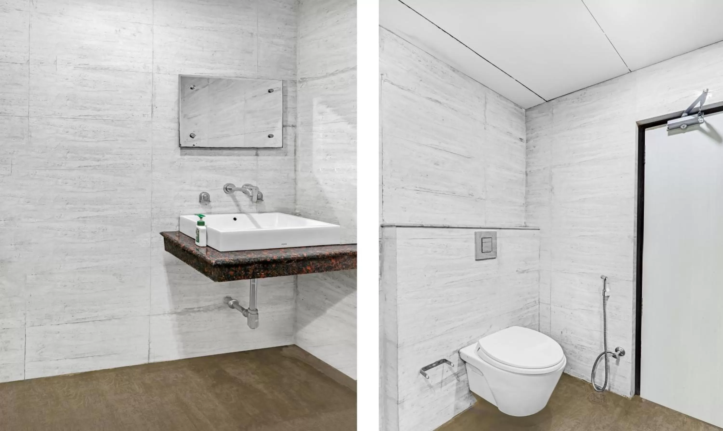 Bathroom in Treebo Edesia