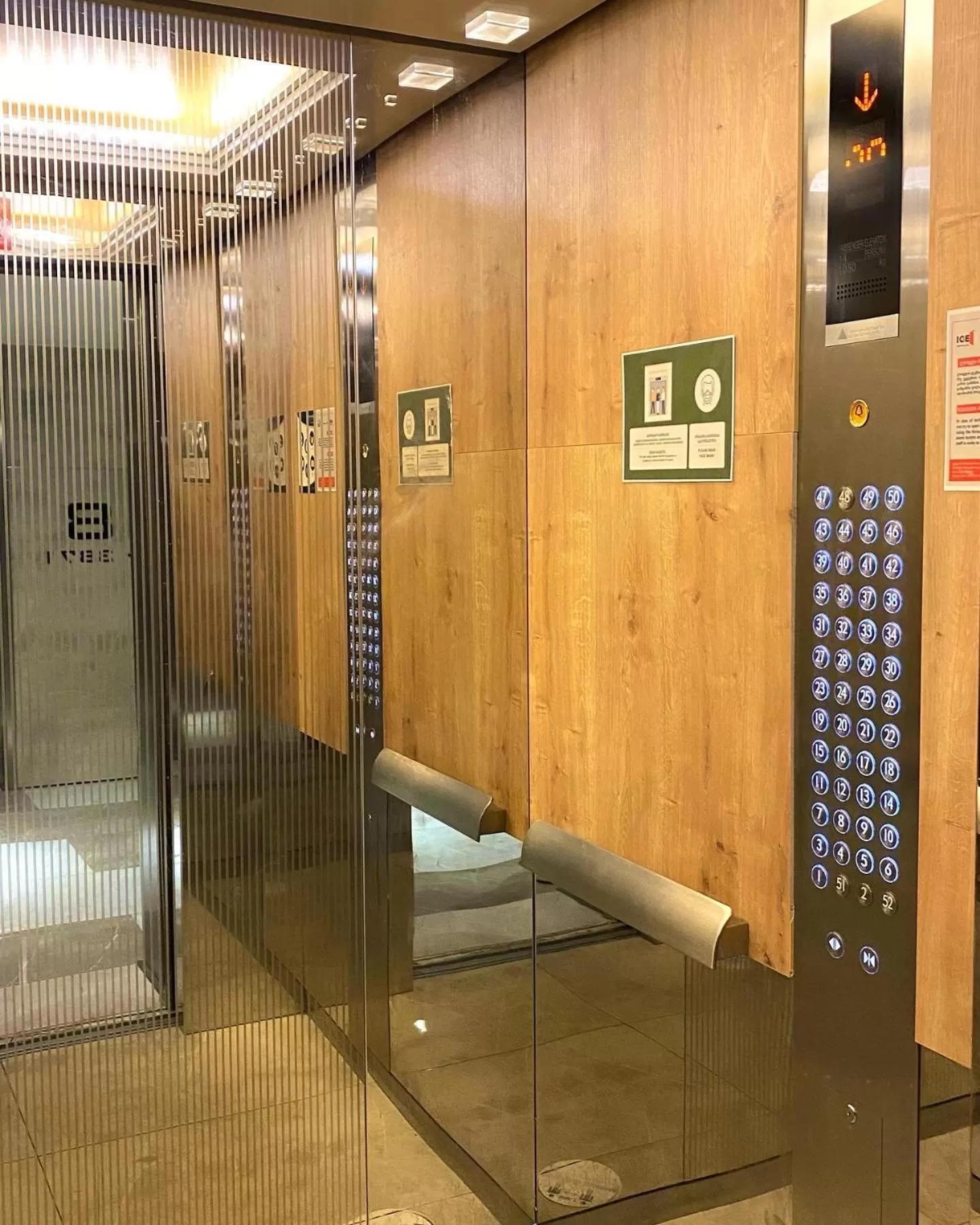 elevator in APARTHOTEL in City Batumi