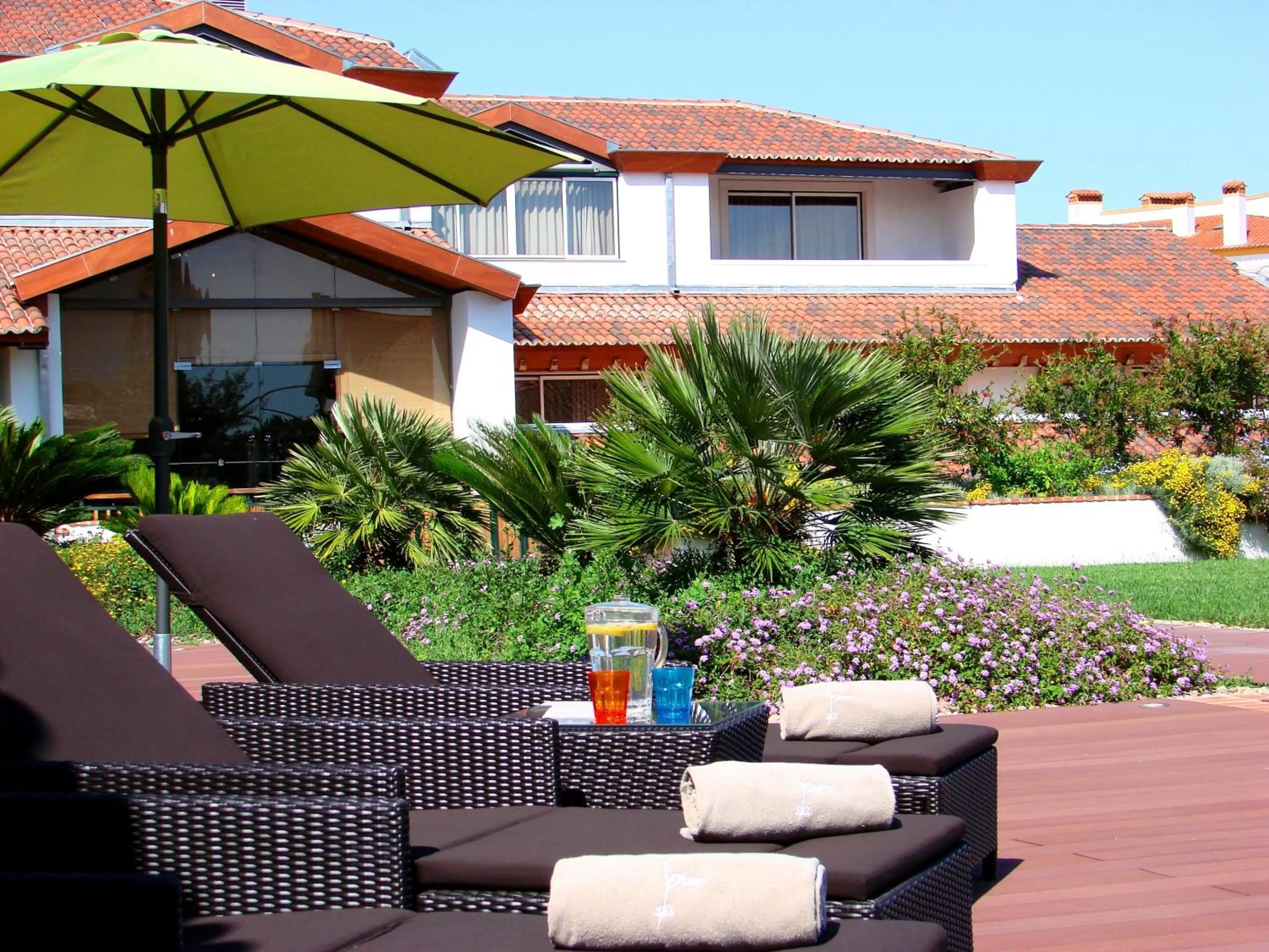 Garden in Hotel Lusitano