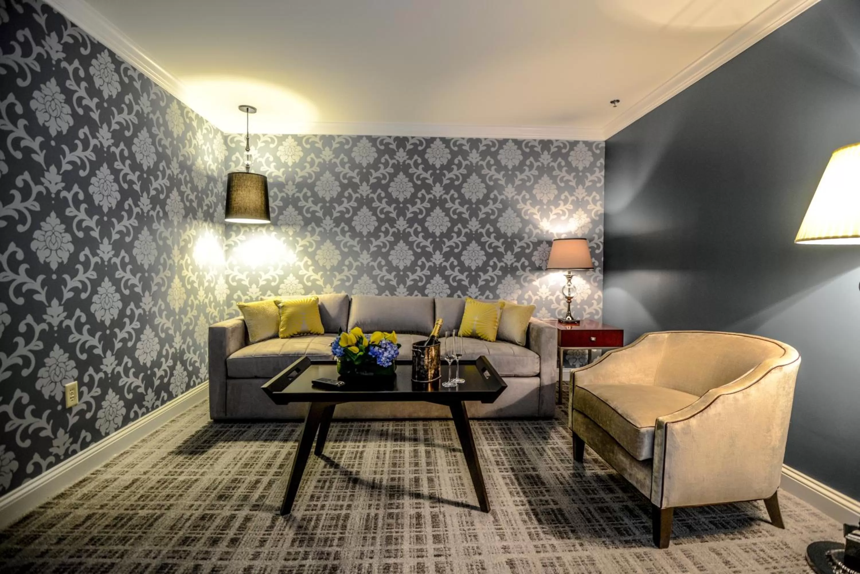 Living room in The Graham Georgetown