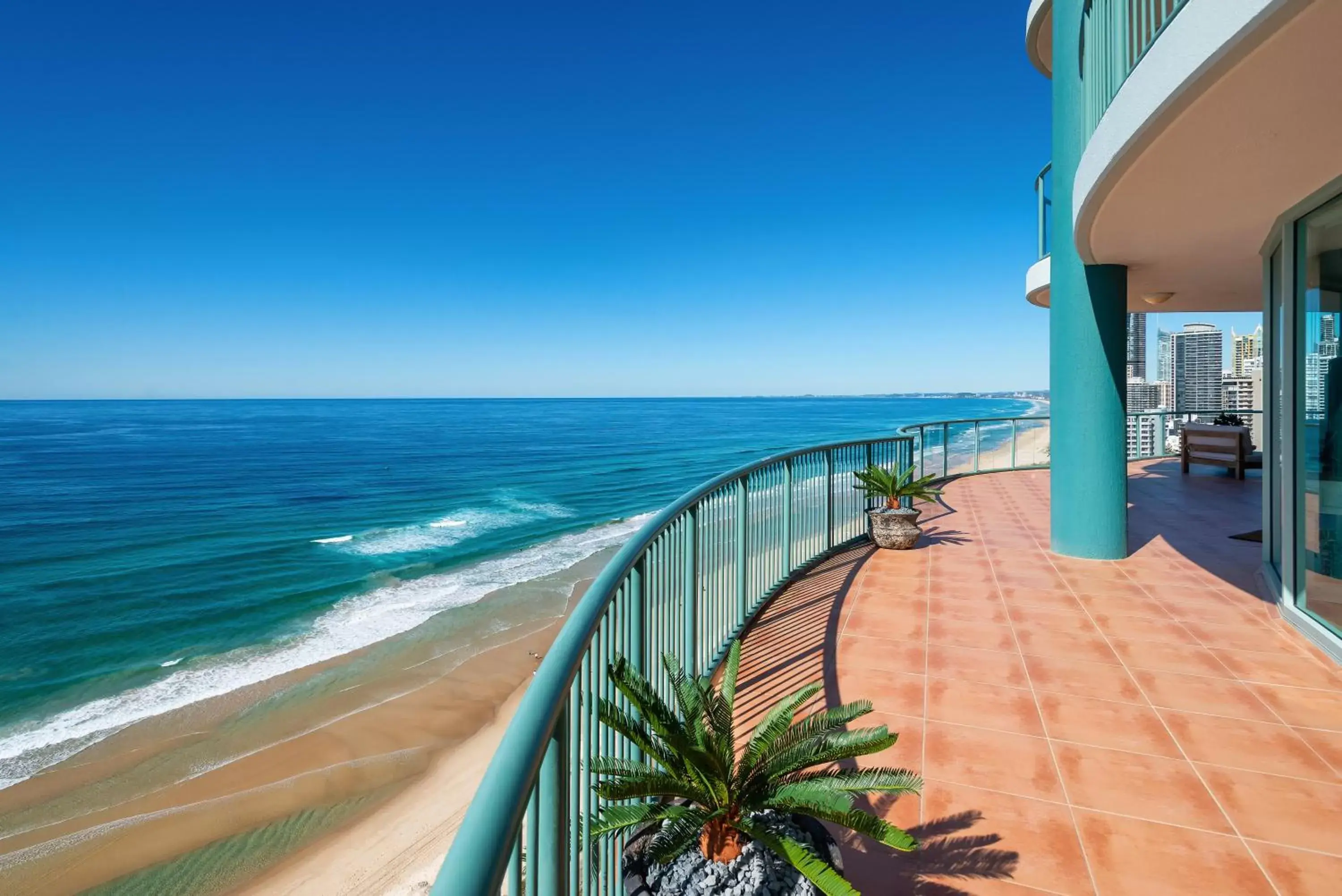 Balcony/Terrace in The Waterford on Main Beach