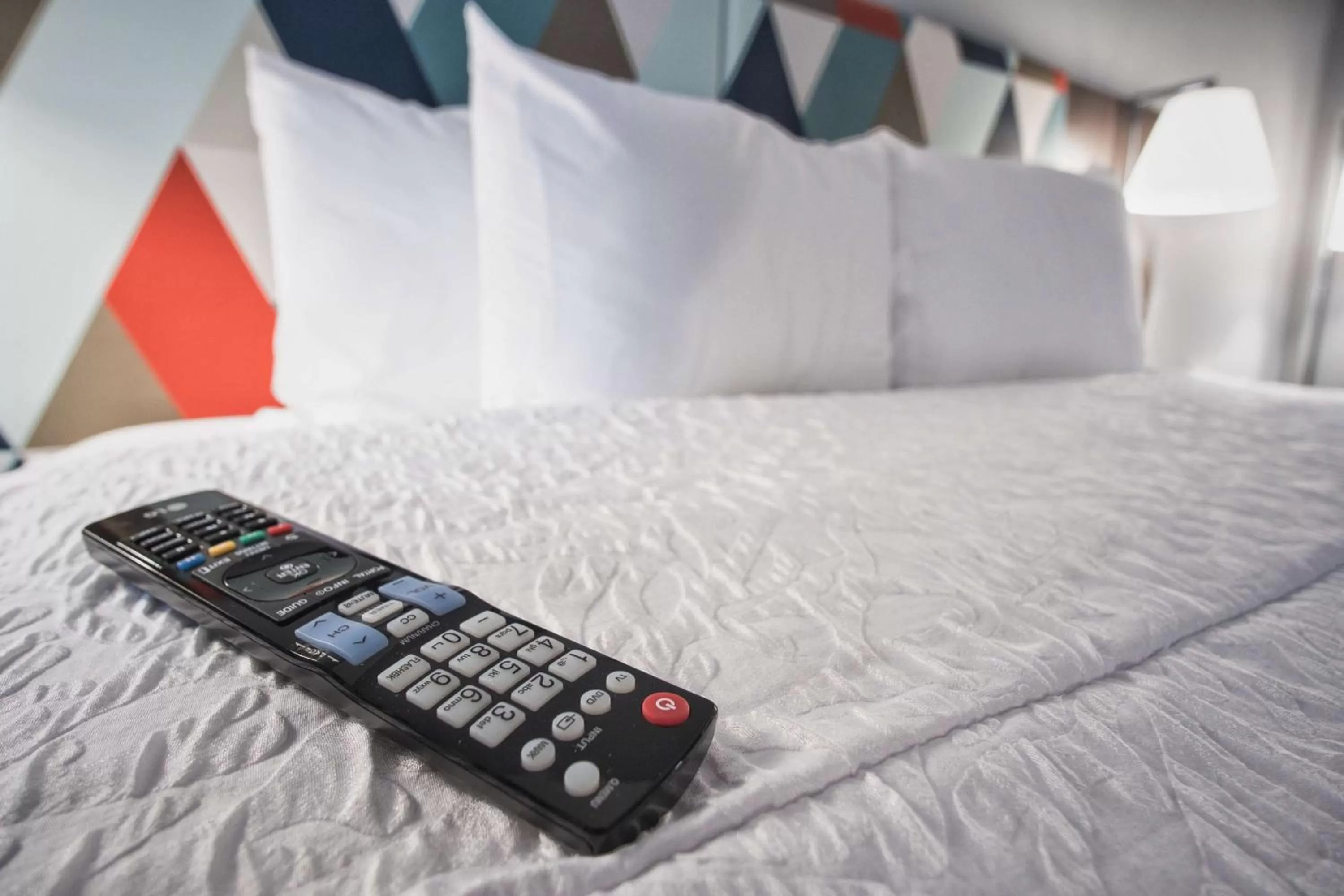 Bed in Hampton Inn Oklahoma City/Yukon