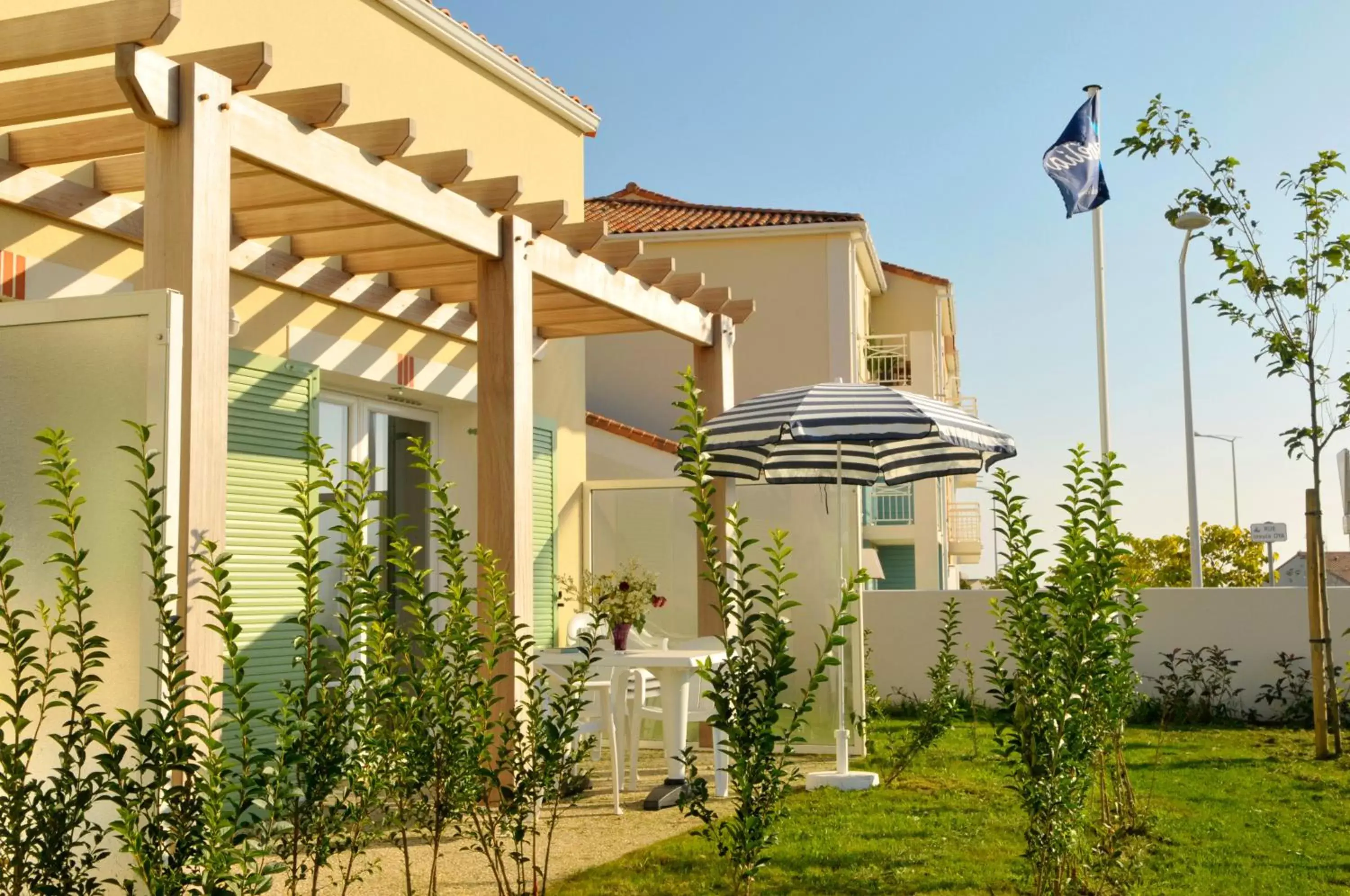 Balcony/Terrace, Property Building in Résidence Goélia La Grande Plage