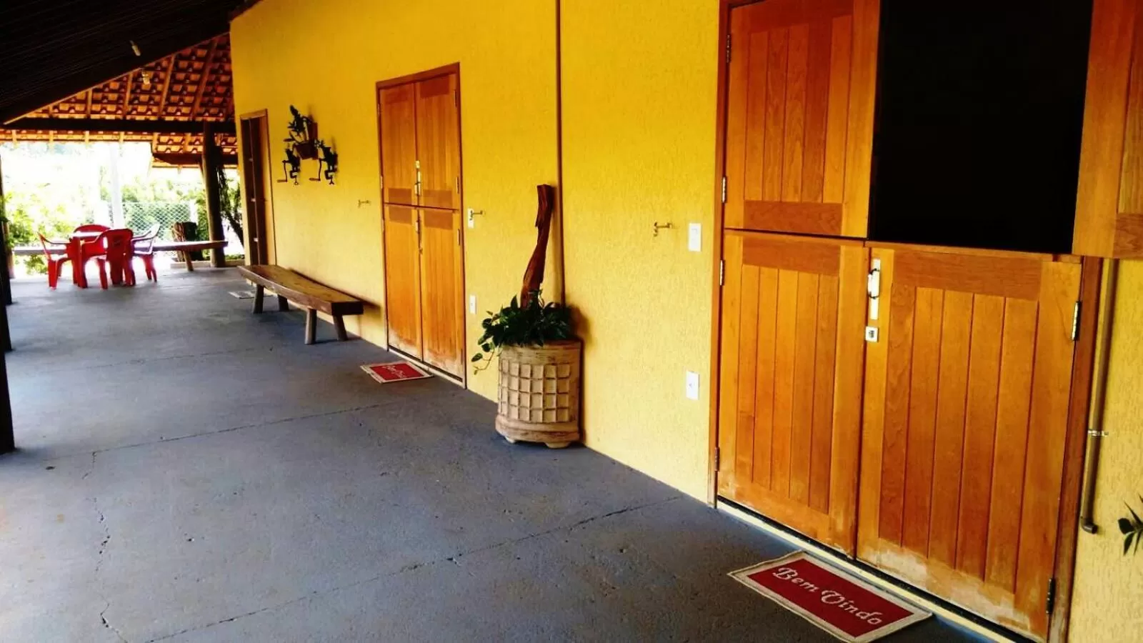 Decorative detail in Pousada Sorocabana