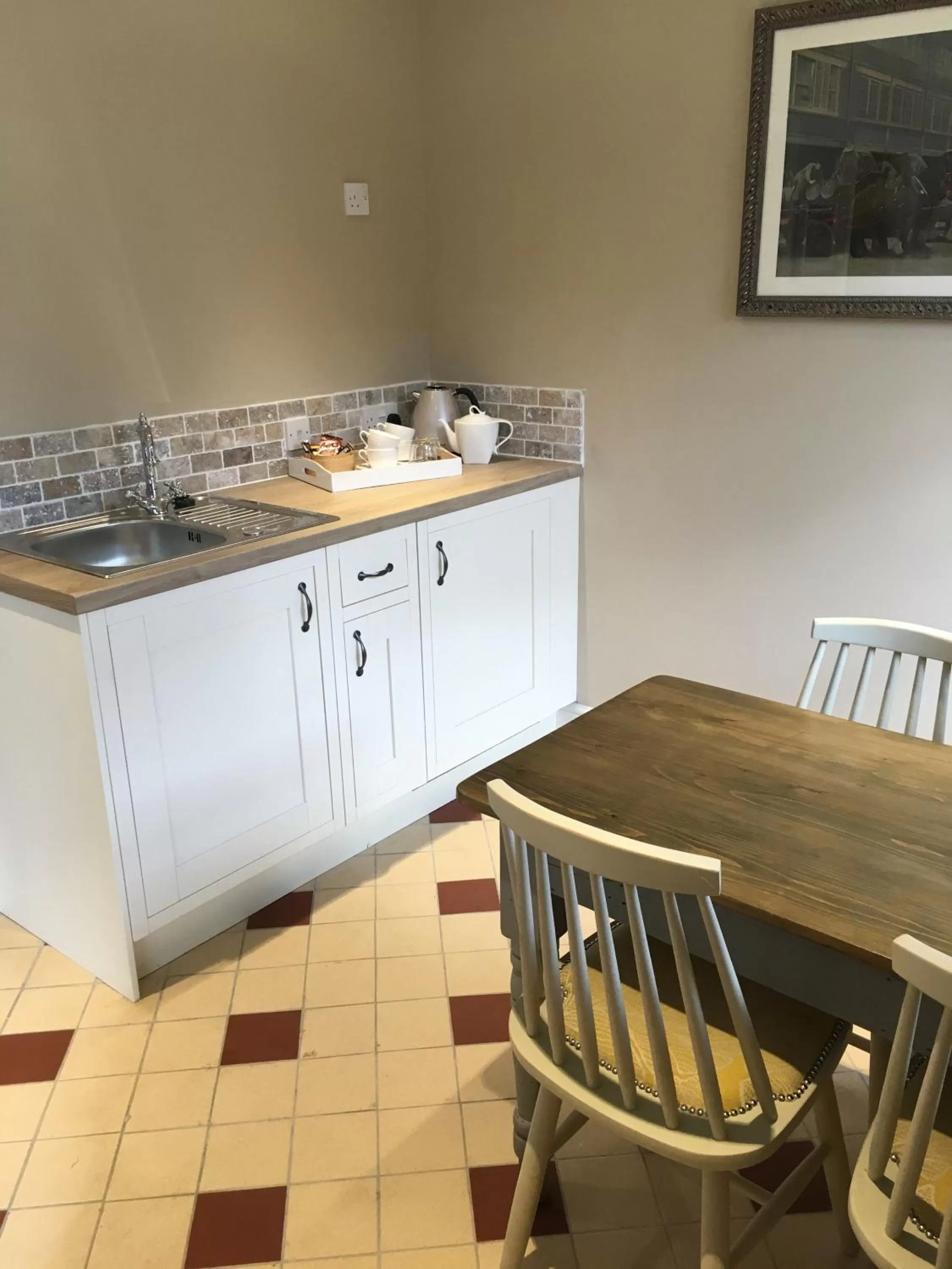 Kitchen or kitchenette in Greyhound Inn Wilton