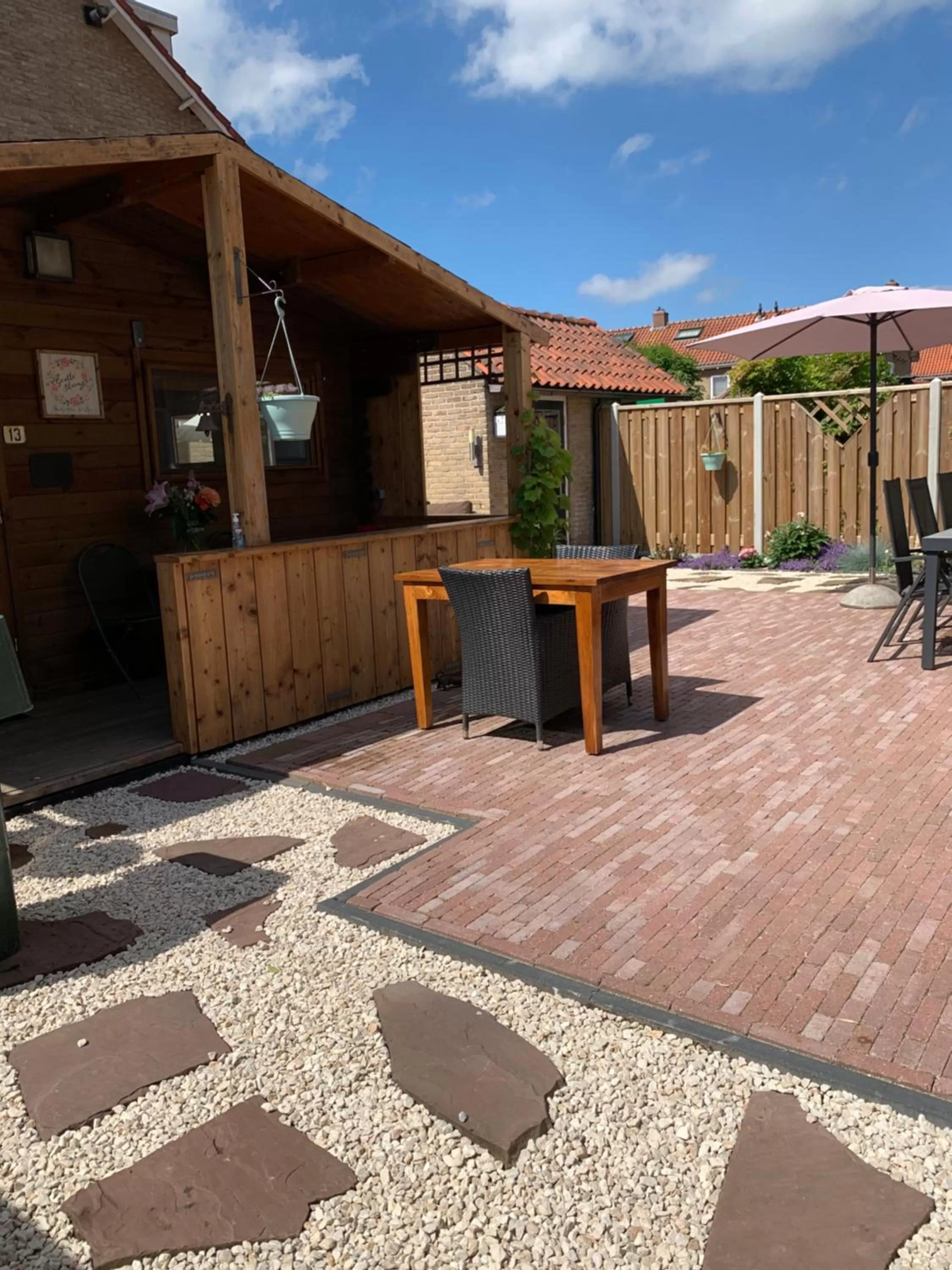 Garden in B&B Diemerplein