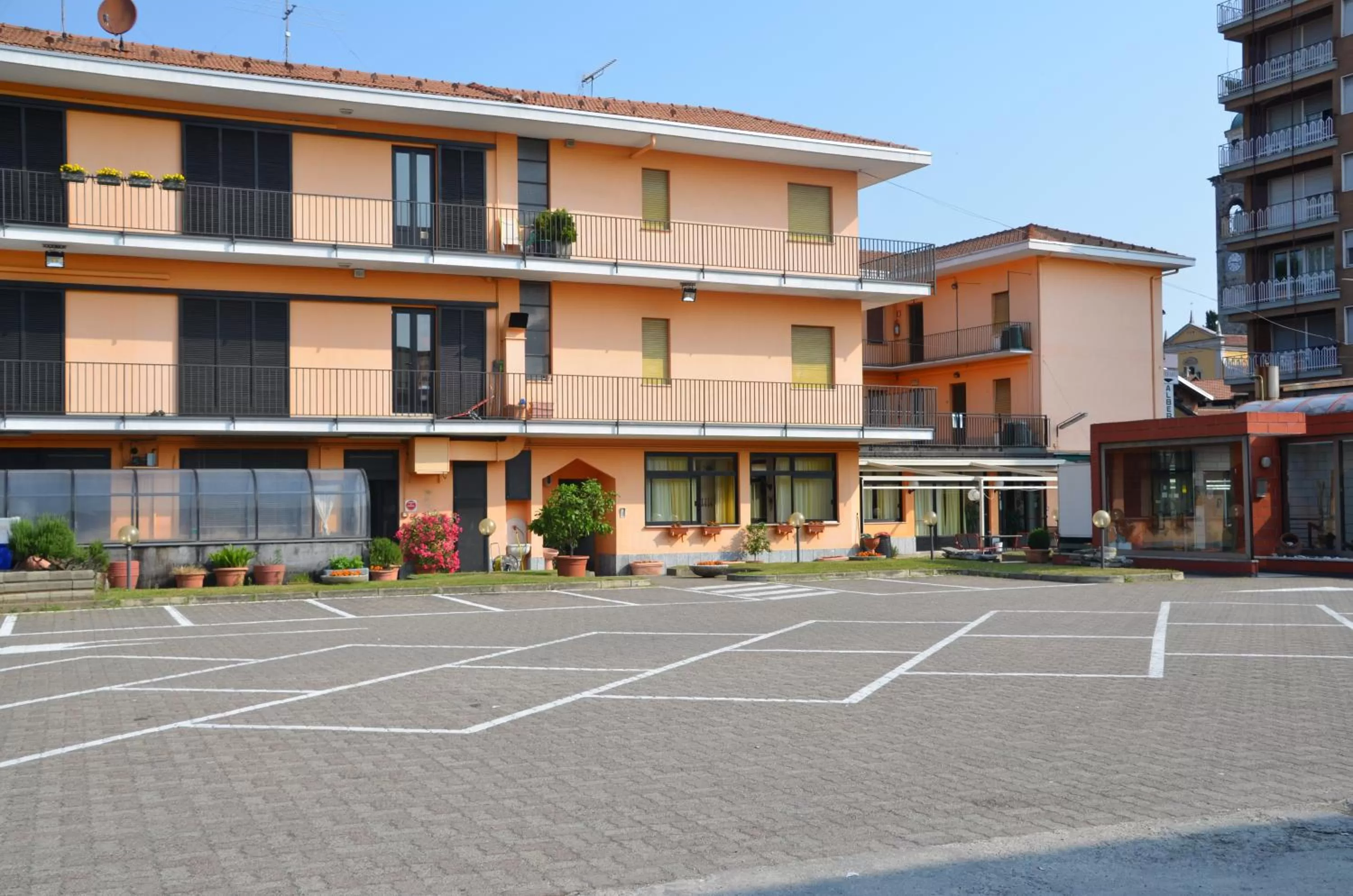 Facade/entrance in Albergo Roma