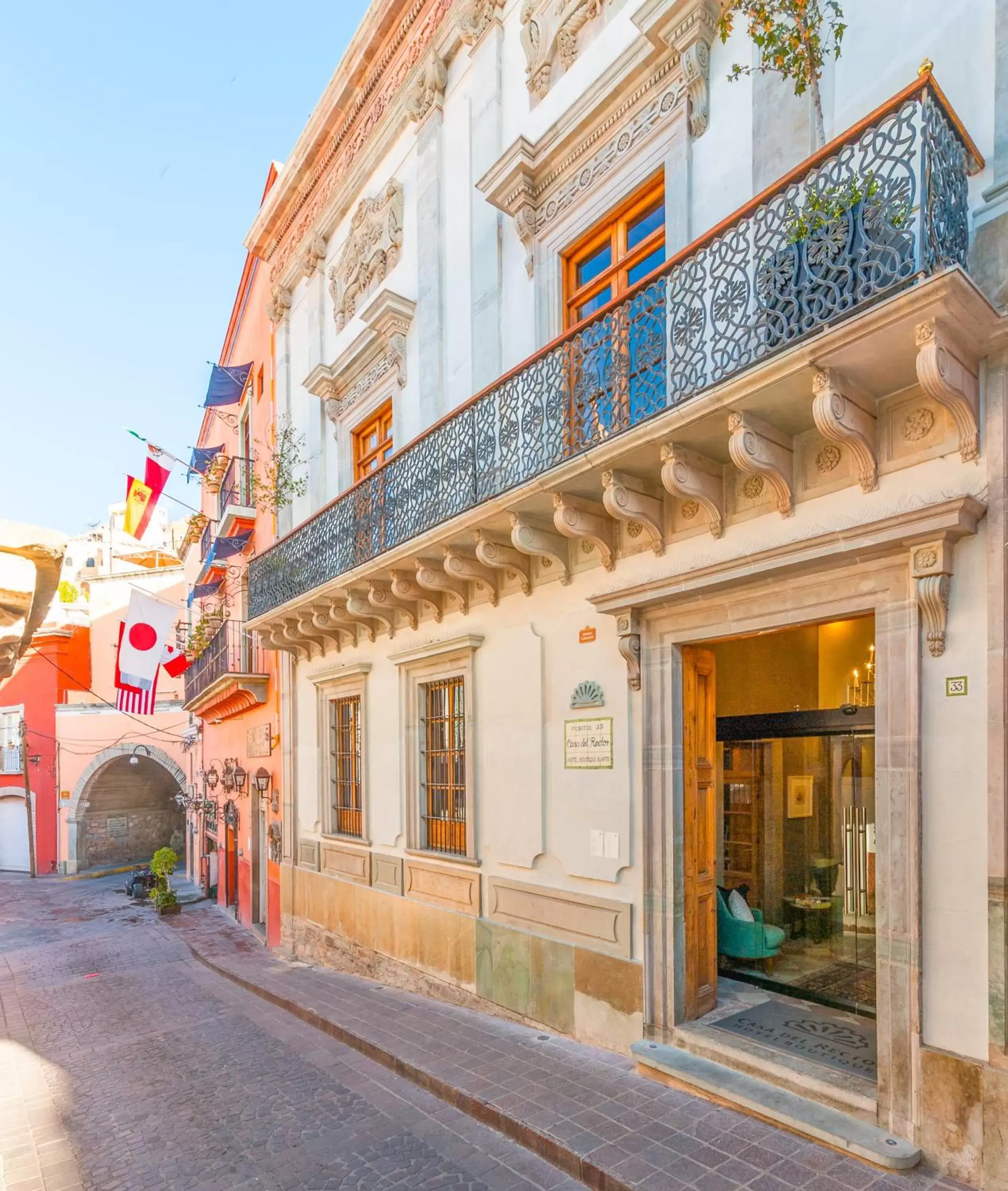 Property building in Casa del Rector Hotel Boutique