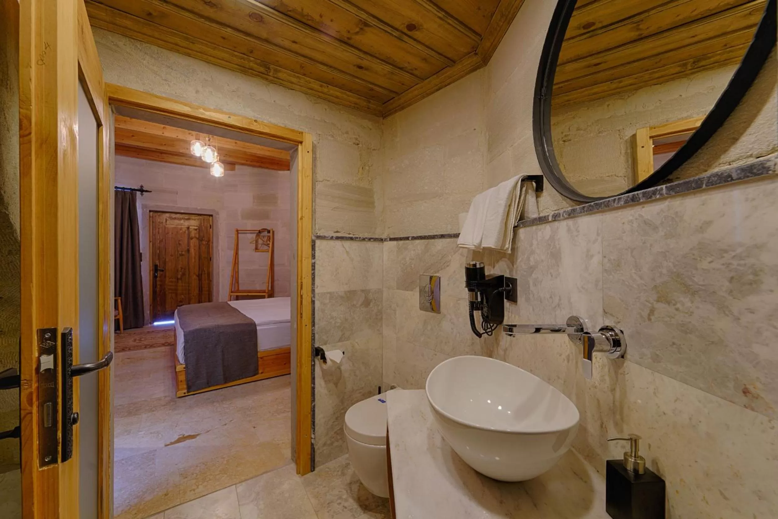 Bathroom in Concept Cave House