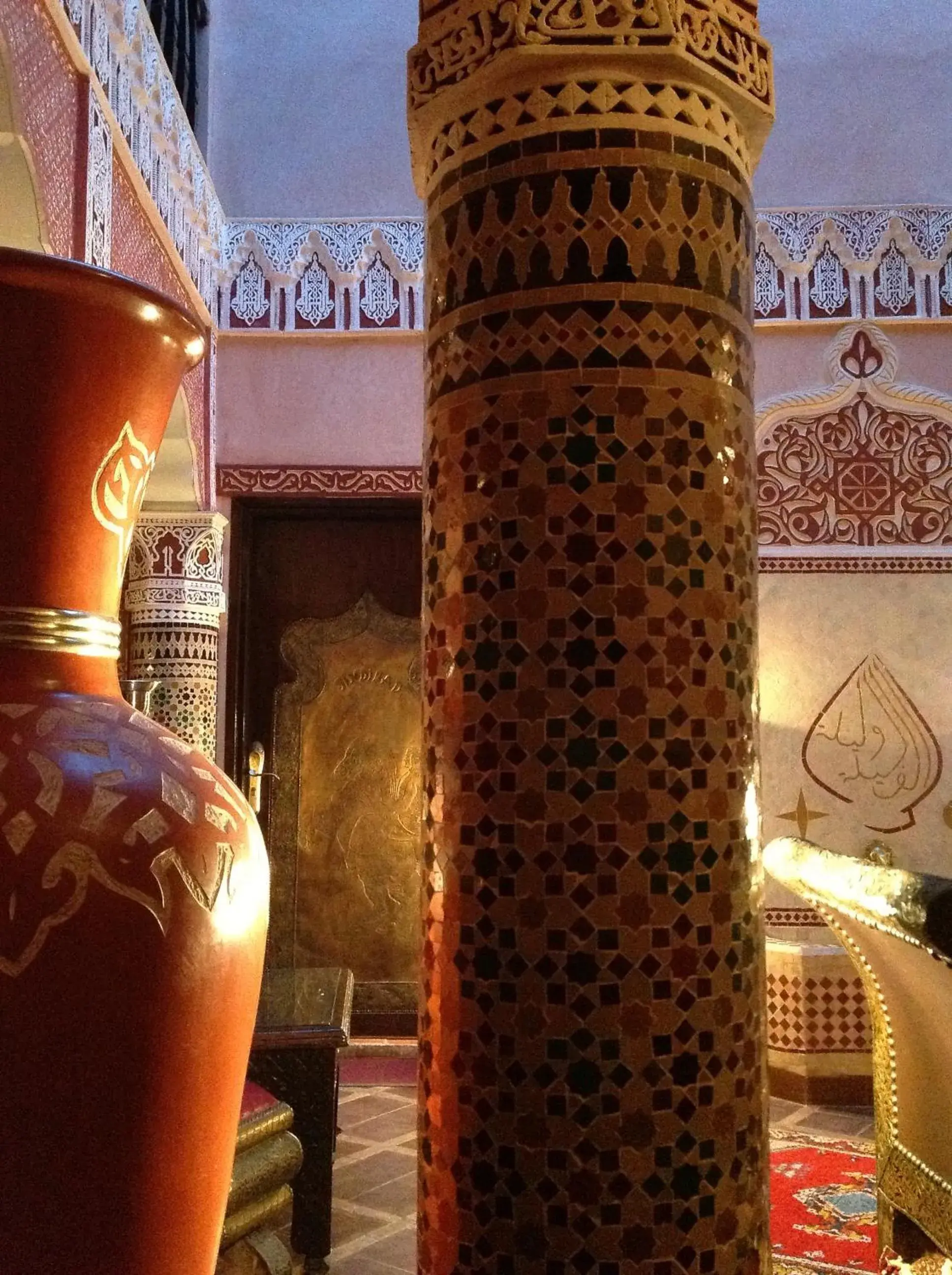 Decorative detail in Riad Mille Et Une Nuits