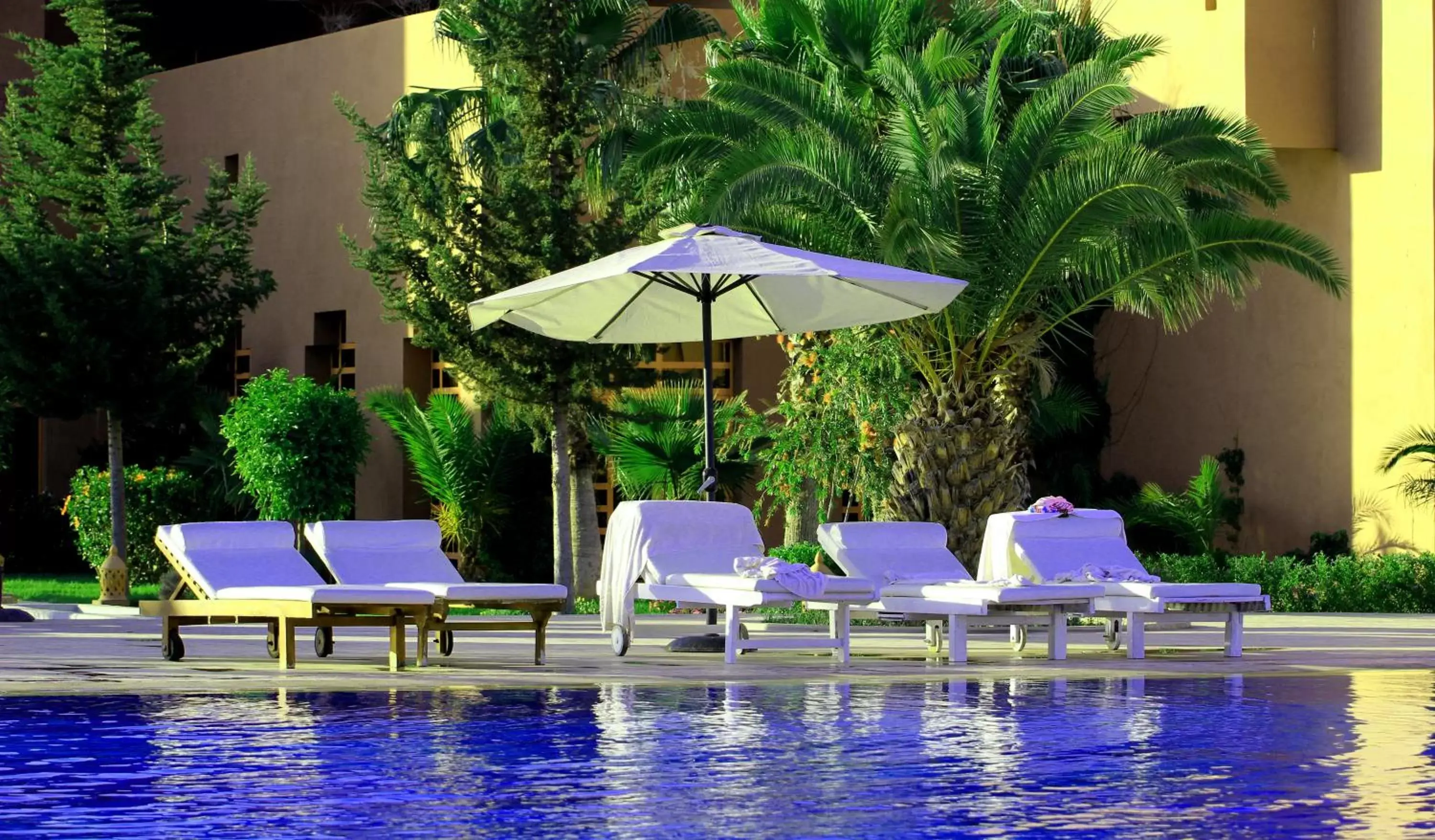 Swimming Pool in Palm Plaza Hôtel & Spa