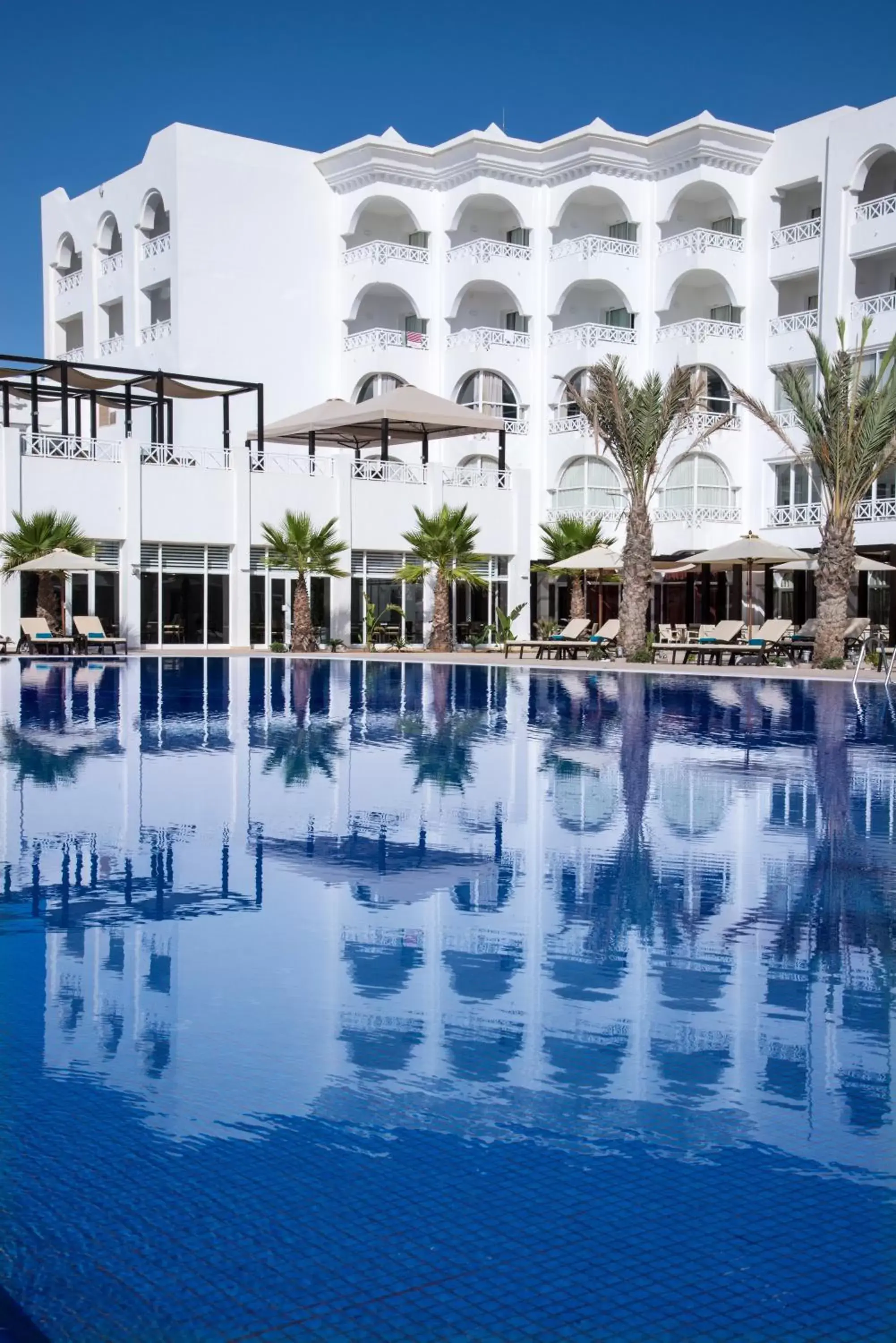 Pool view, Property Building in Radisson Blu Resort & Thalasso Hammamet