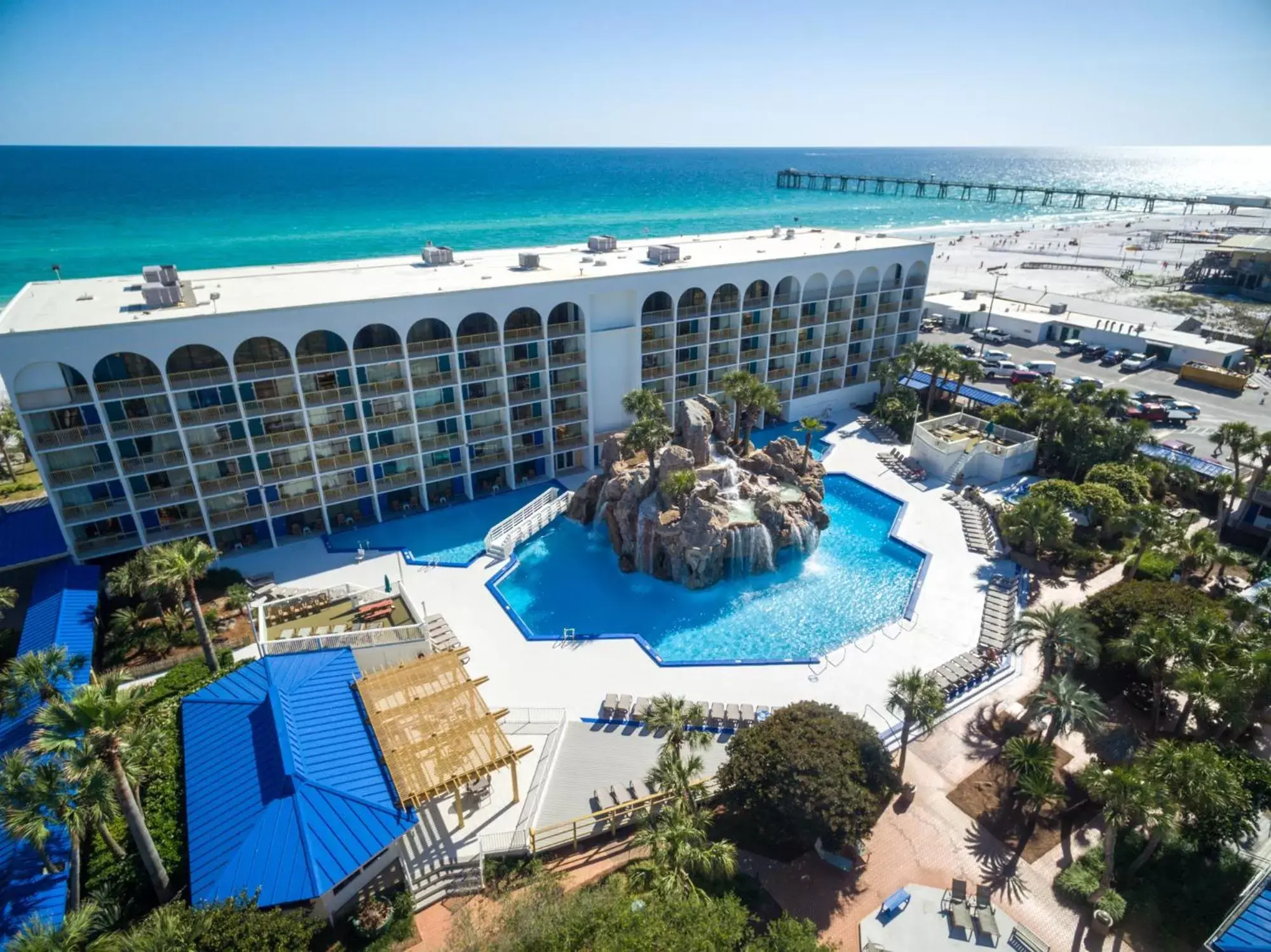 Property building, Pool View in The Island Resort at Fort Walton Beach