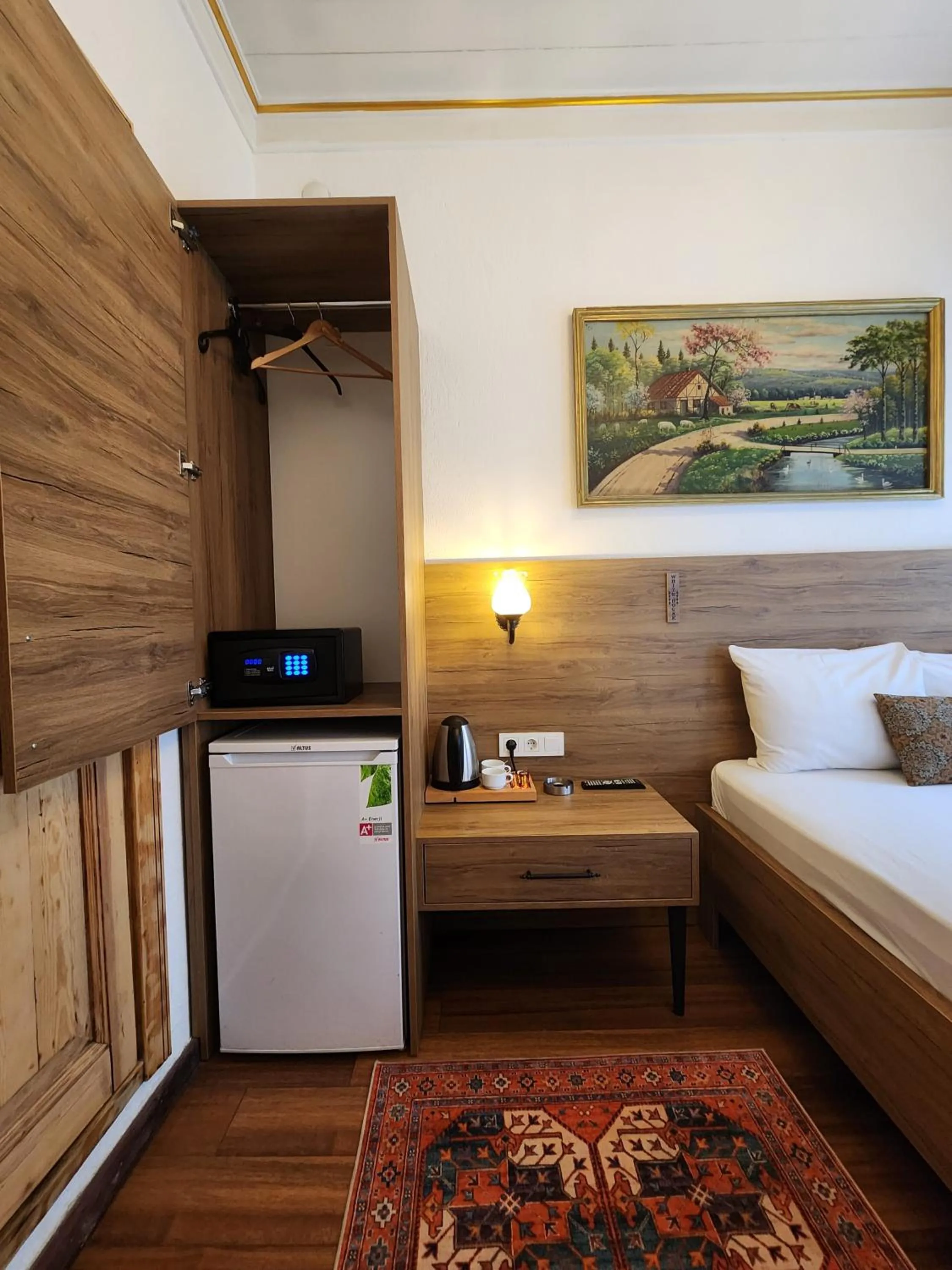 Coffee/tea facilities, Bed in Kadıköy White House