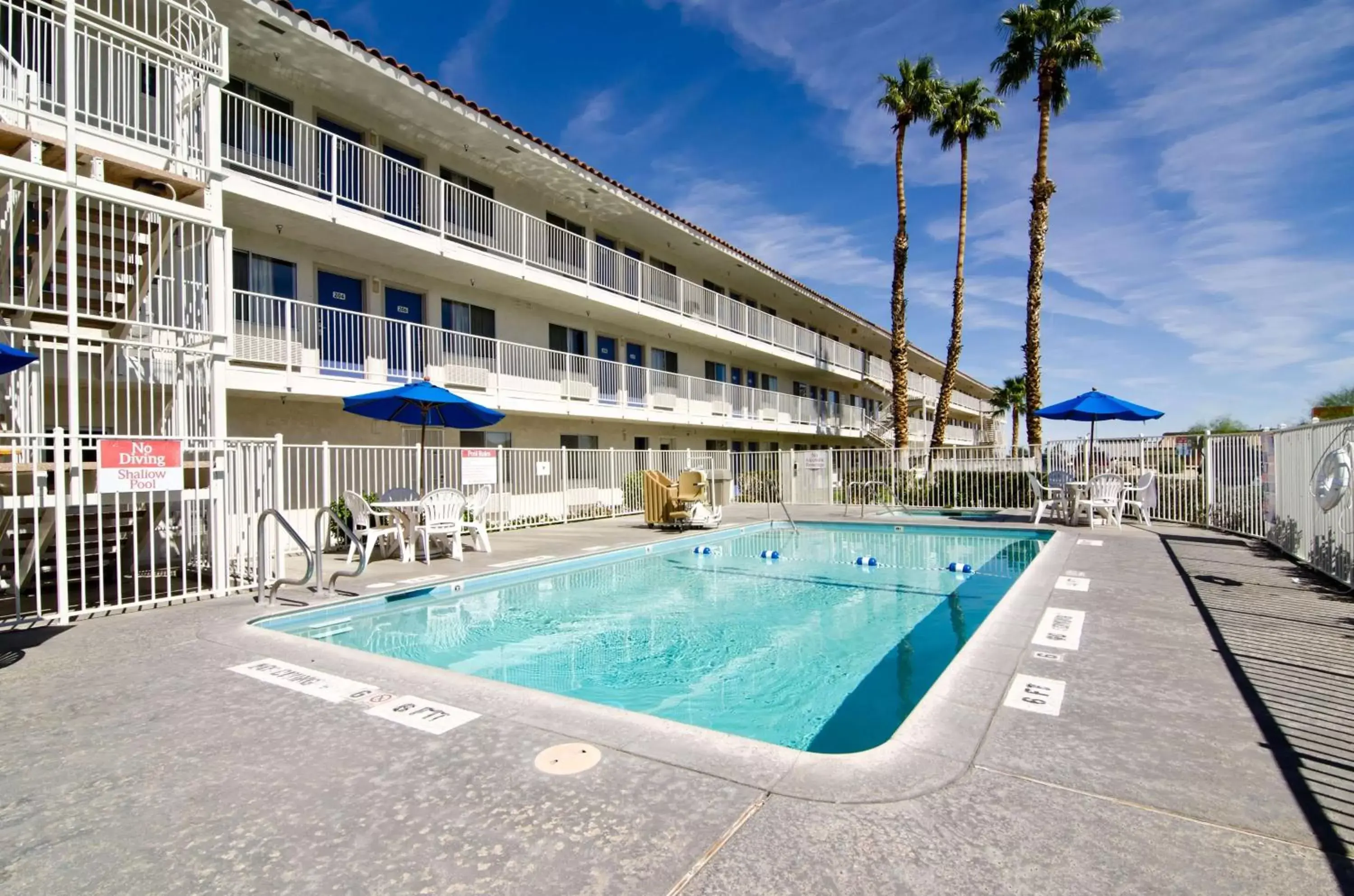 On site, Swimming Pool in Motel 6-Twentynine Palms, CA