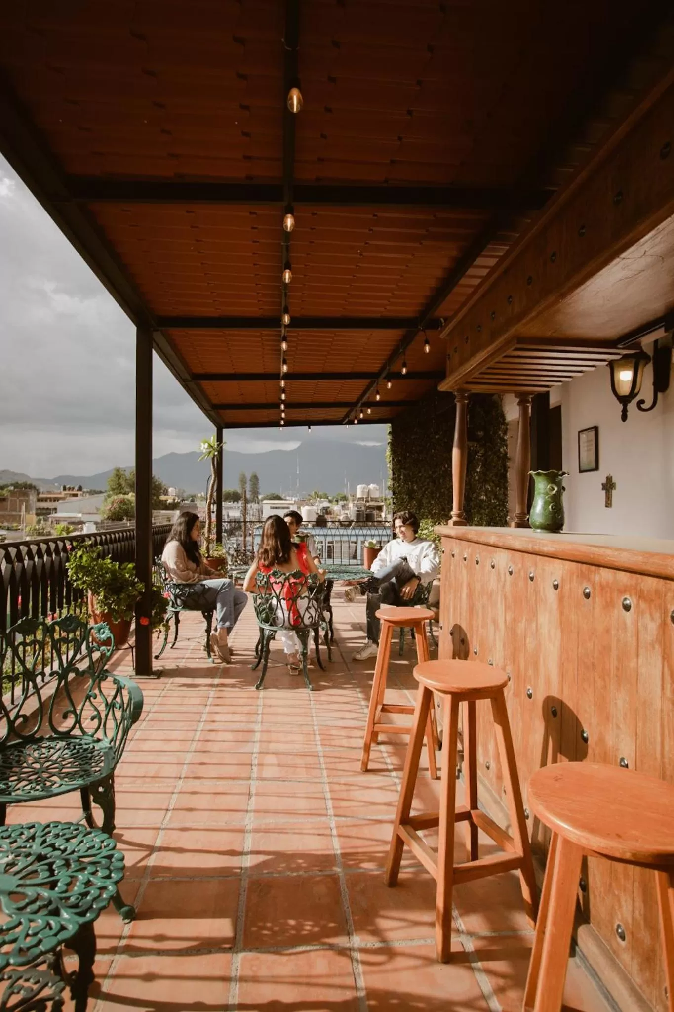 Balcony/Terrace in Hotel Casa Guivá