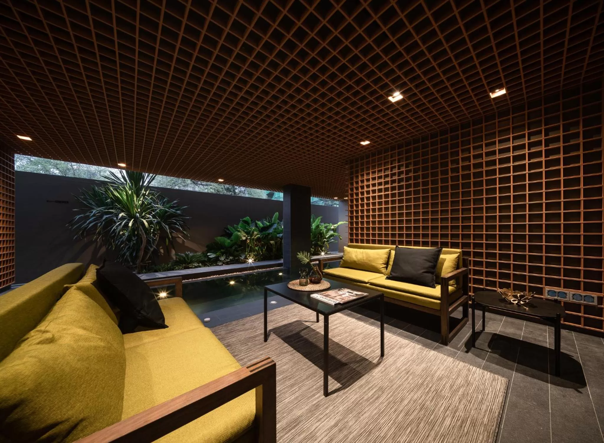 Swimming pool in T2 Residence Sathorn