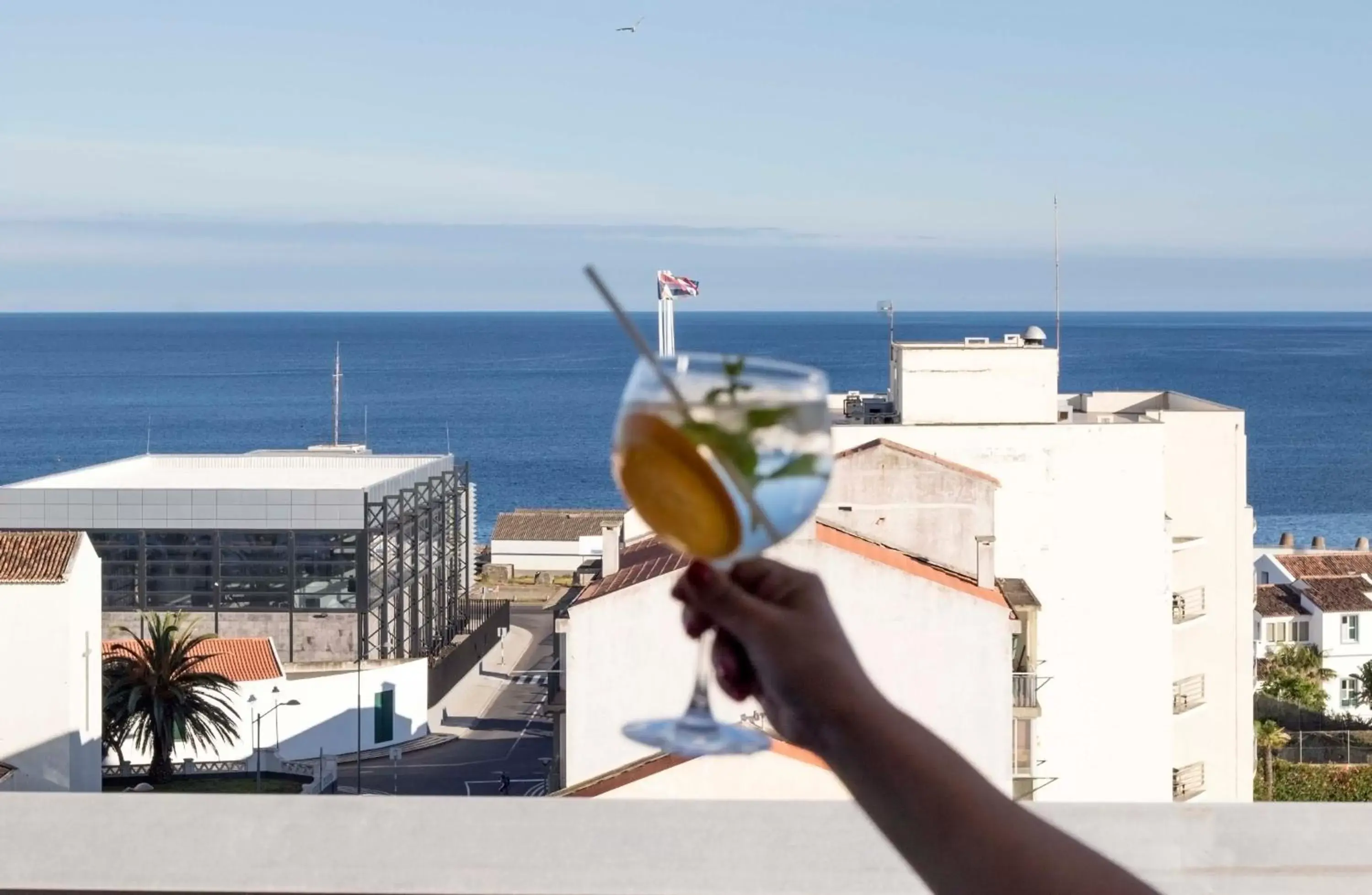 Balcony/Terrace in Hotel Ponta Delgada