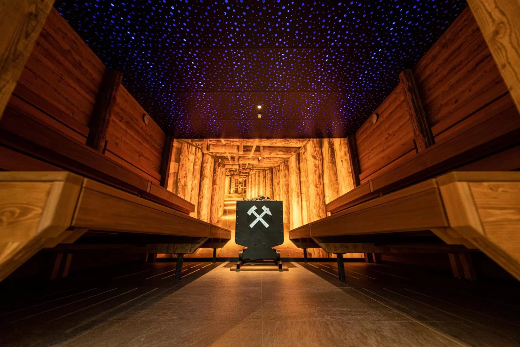 Sauna in Landrefugium Obermüller 4,5 Sterne