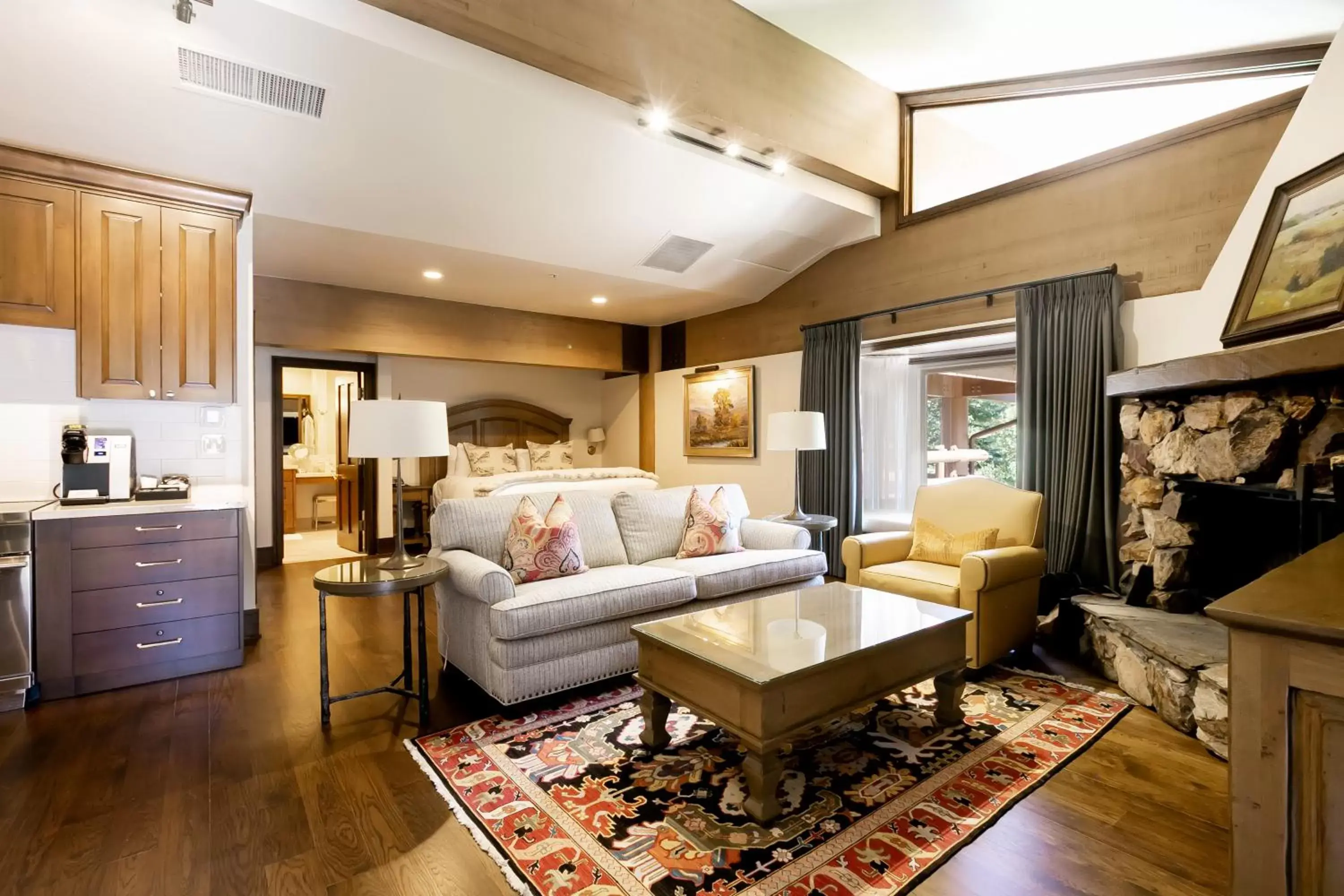 Living room, Seating Area in Stein Eriksen Lodge Deer Valley