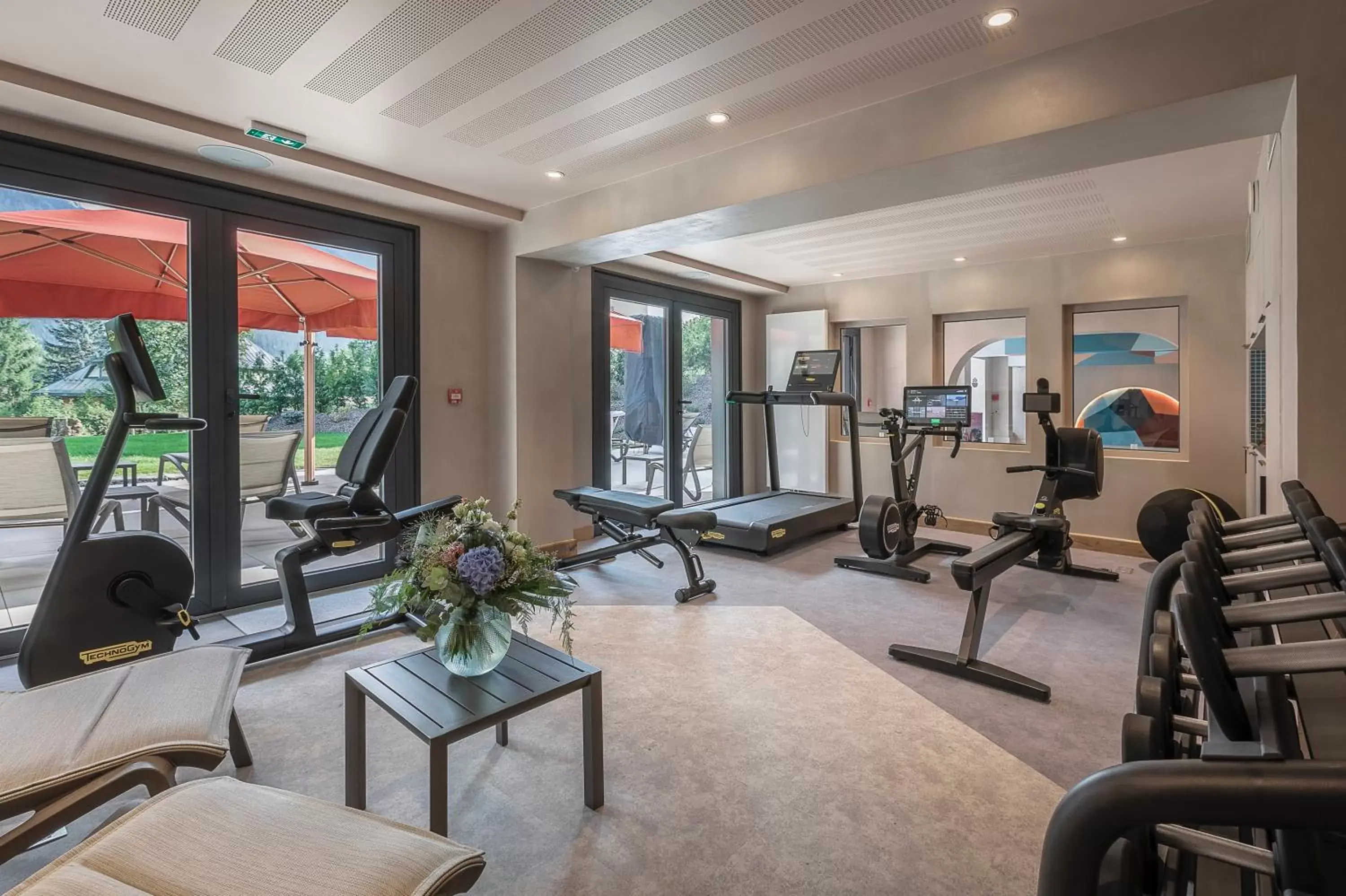 Fitness centre/facilities, Fitness Center/Facilities in Chalet Hôtel Le Prieuré & Spa