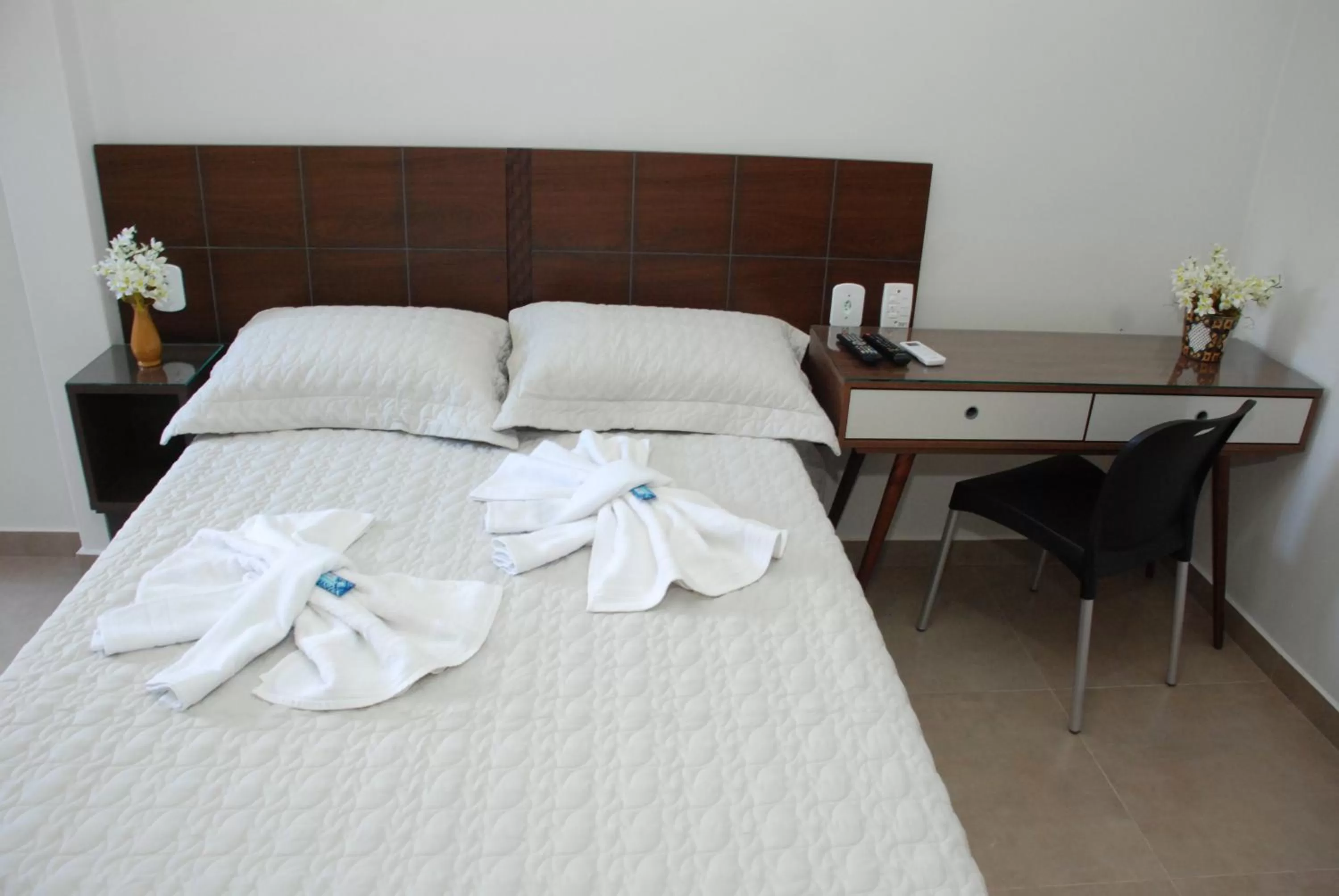 Bed in Pousada Carlitos