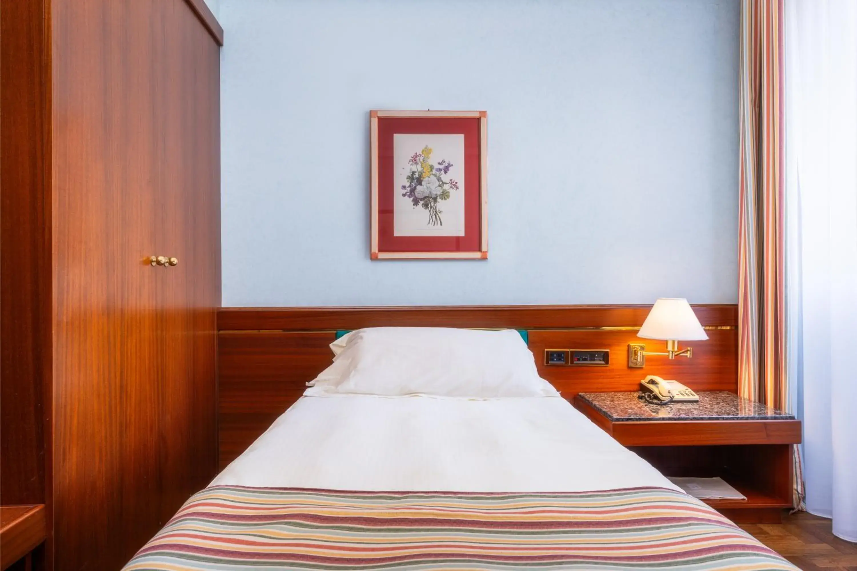 Bed in Hotel Crivi's