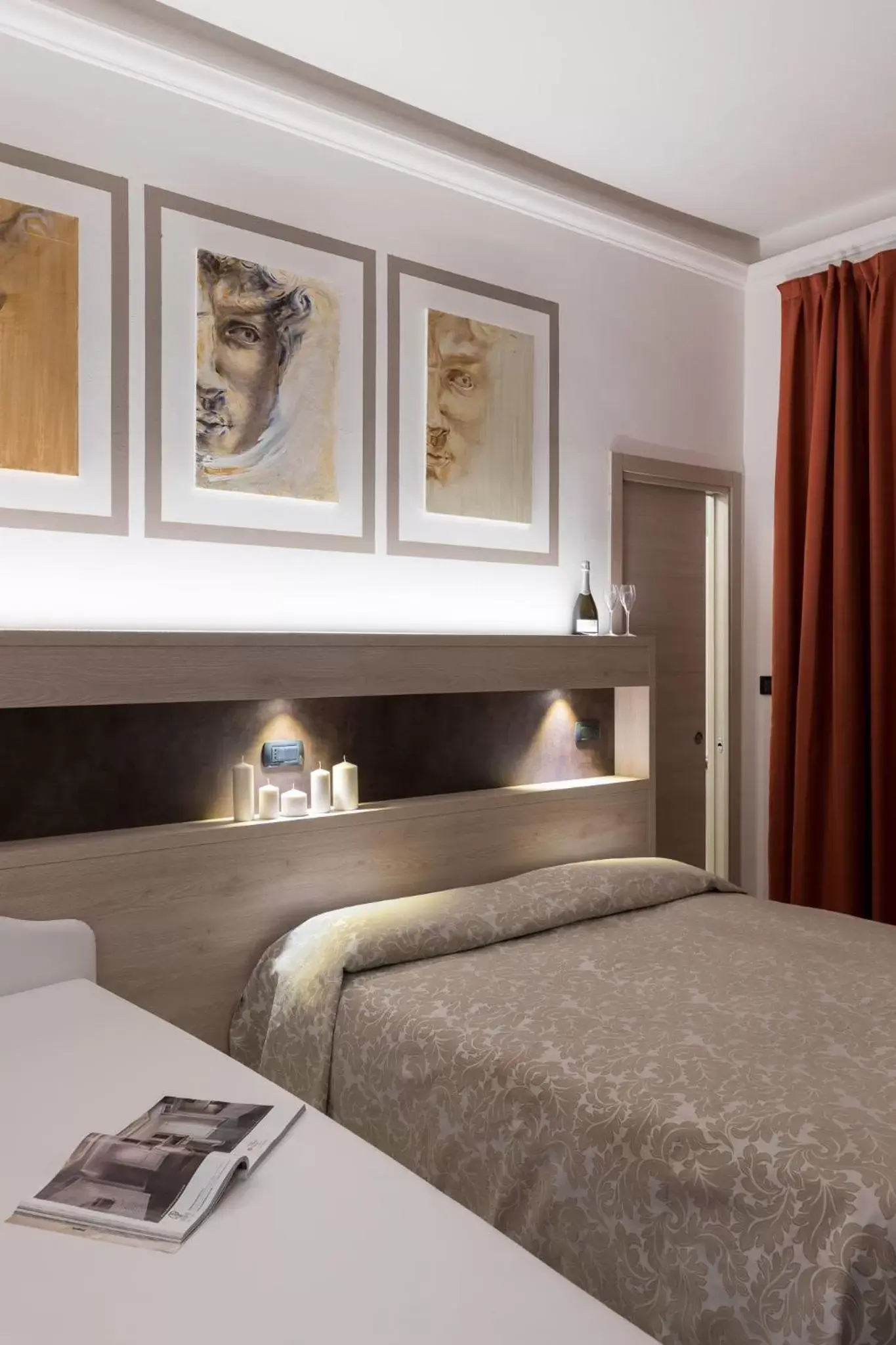 Bedroom, Bed in Hotel Bellavista