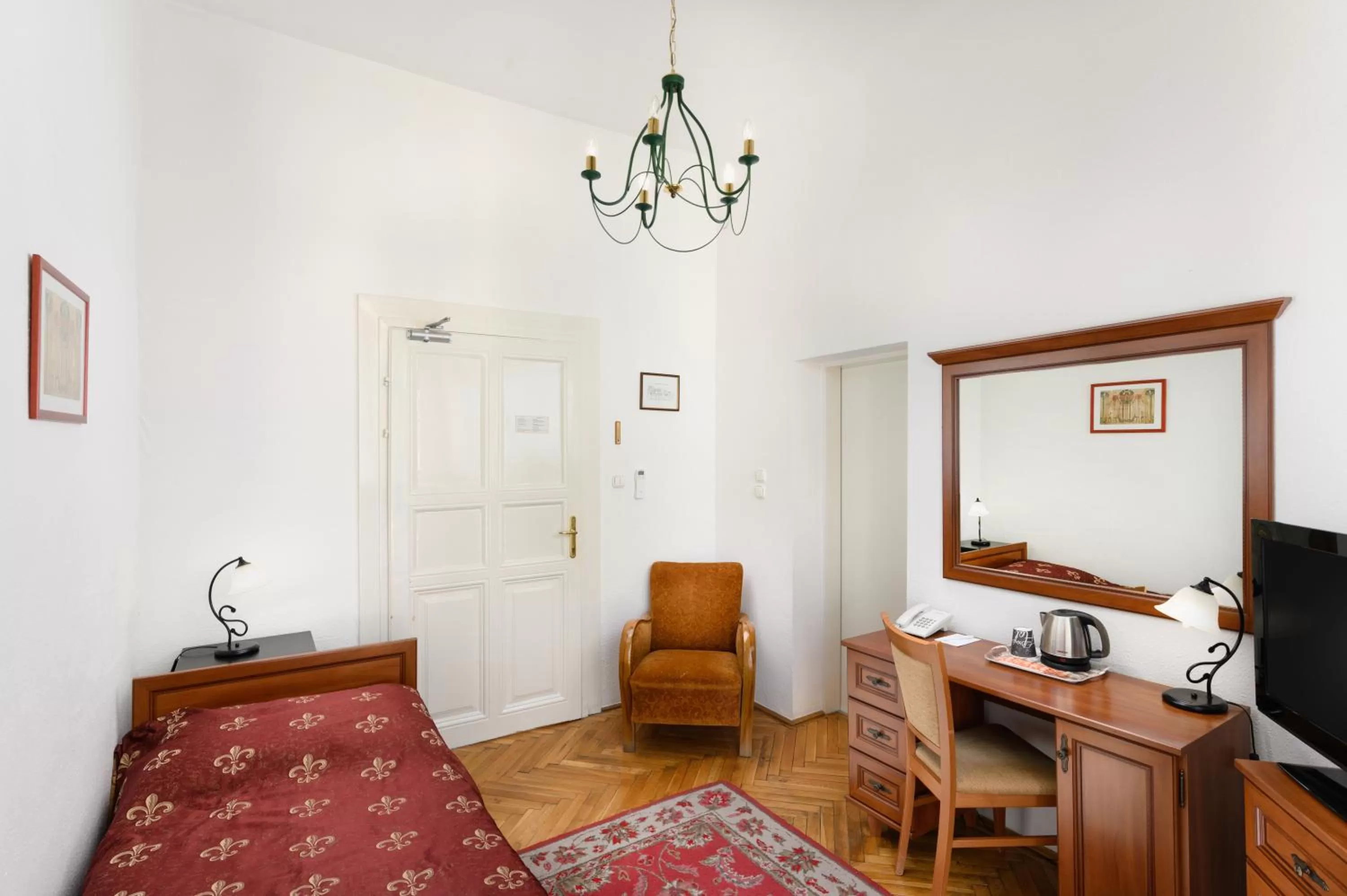 Bedroom in Kalvin House Budapest
