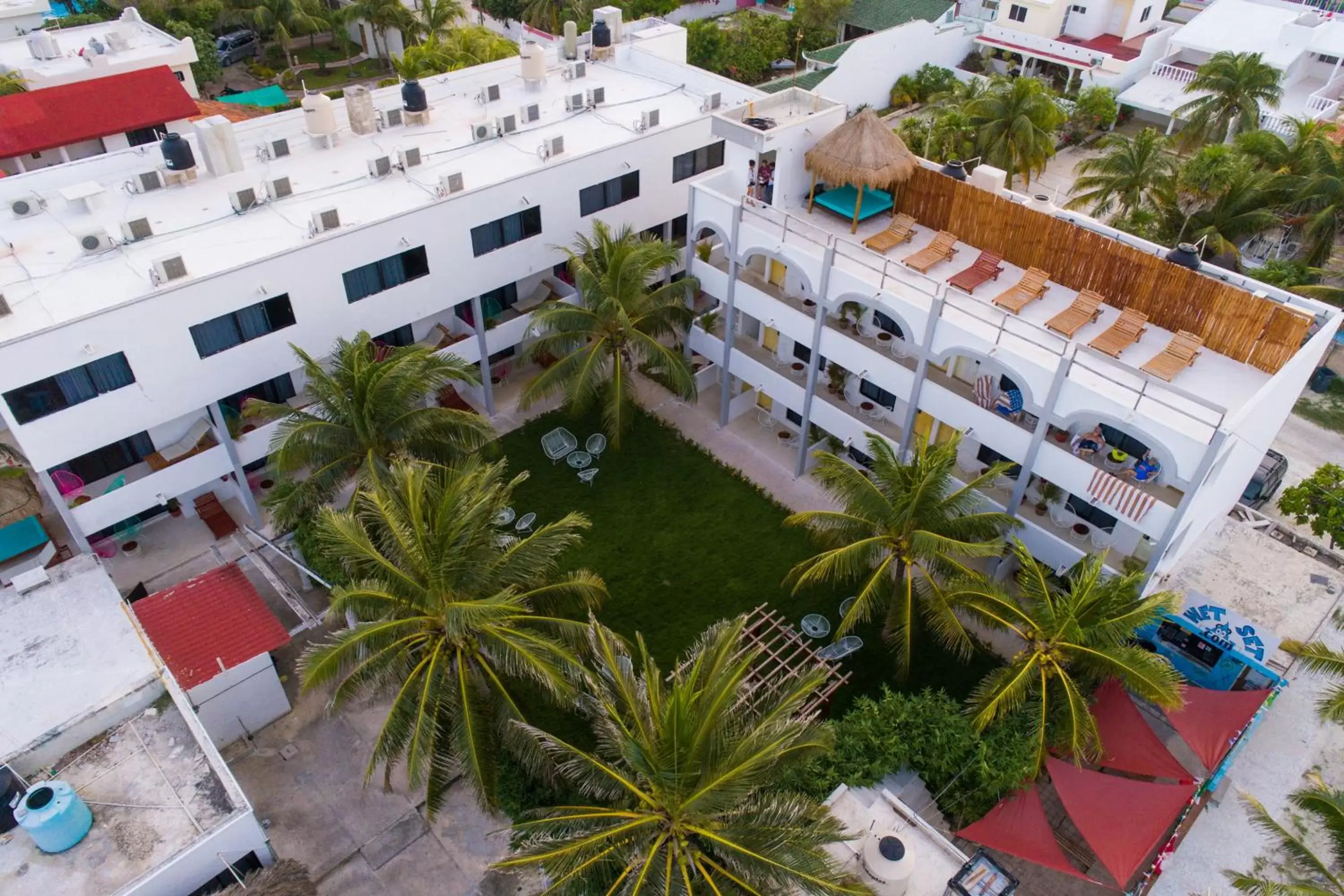 Property building, Bird's-eye View in Hotel Ojo De Agua