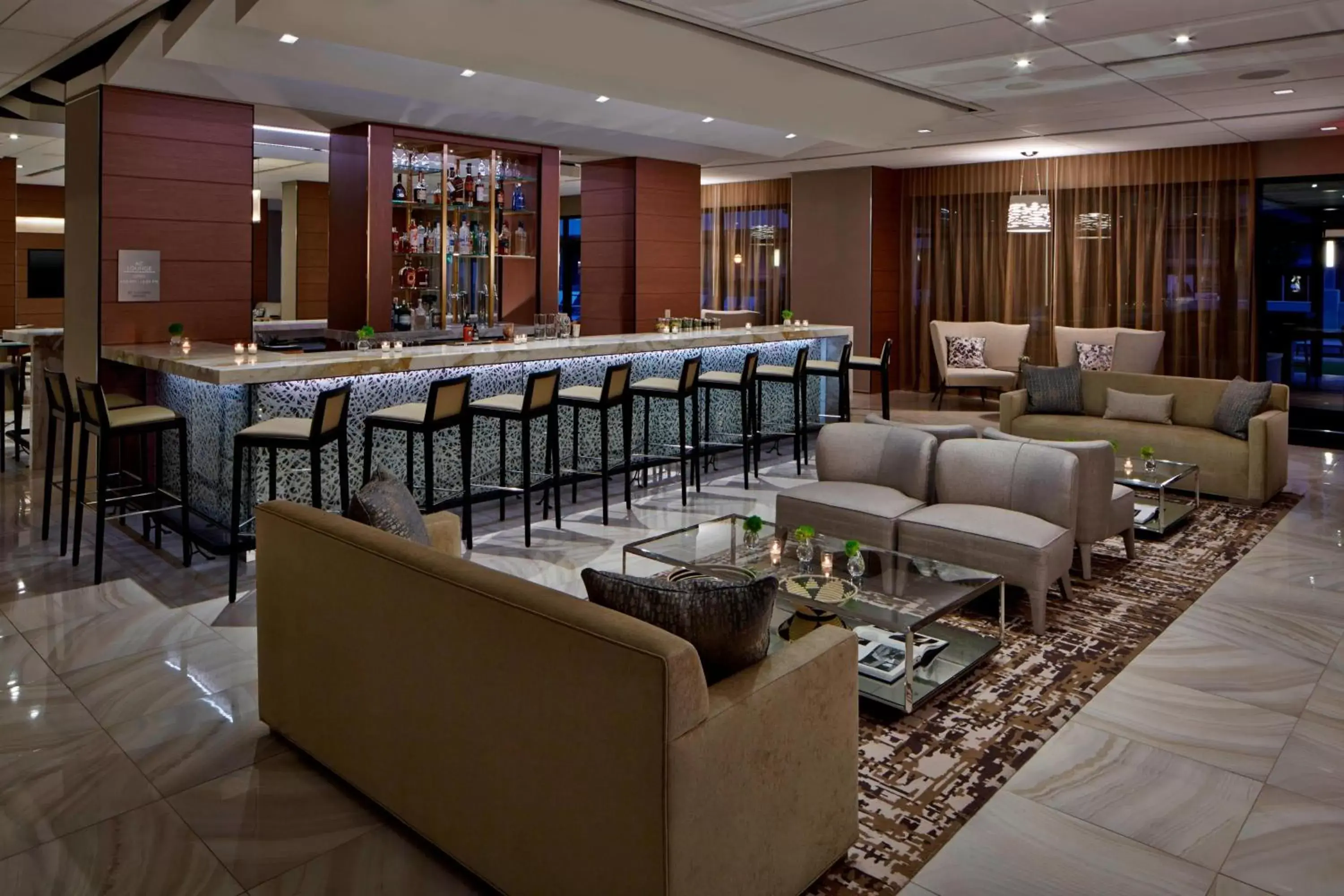 Lounge or bar in AC Hotel Atlanta Downtown