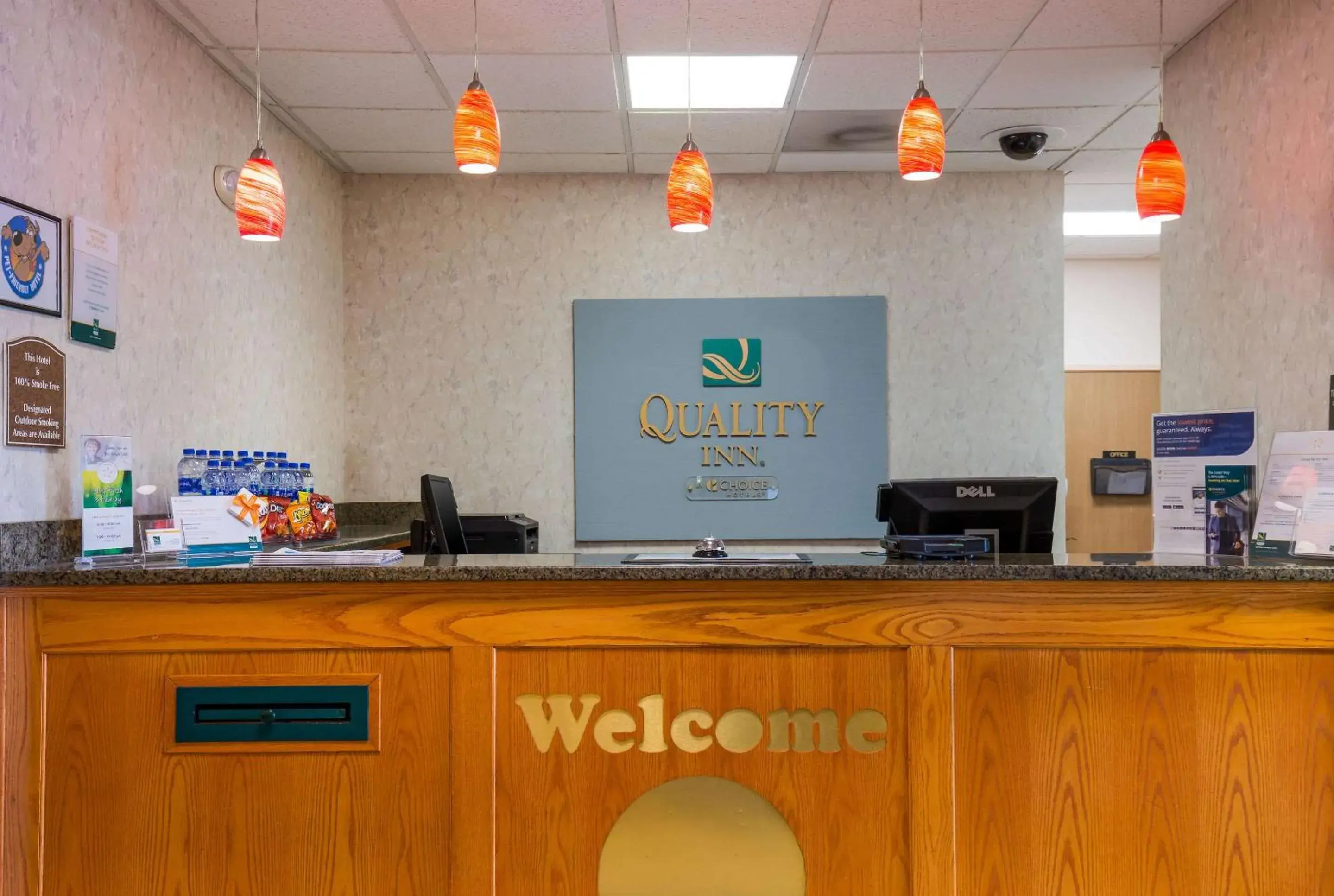 Lobby or reception, Lobby/Reception in Quality Inn I-70 Near Kansas Speedway