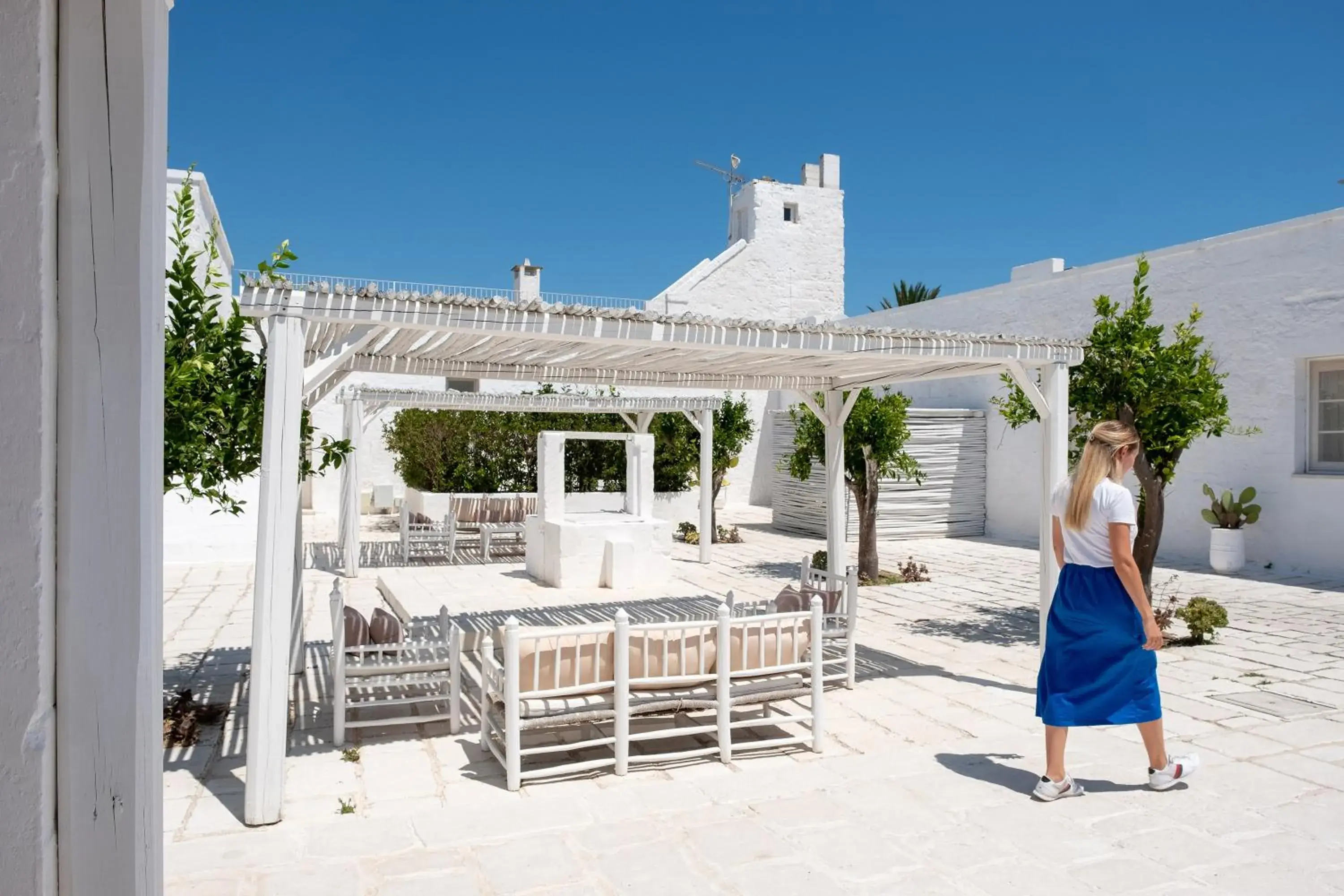 Seating area in Baglioni Masseria Muzza