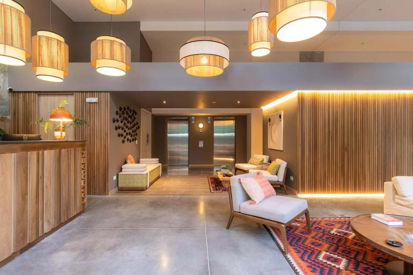 Lobby or reception in Landmark Hotel