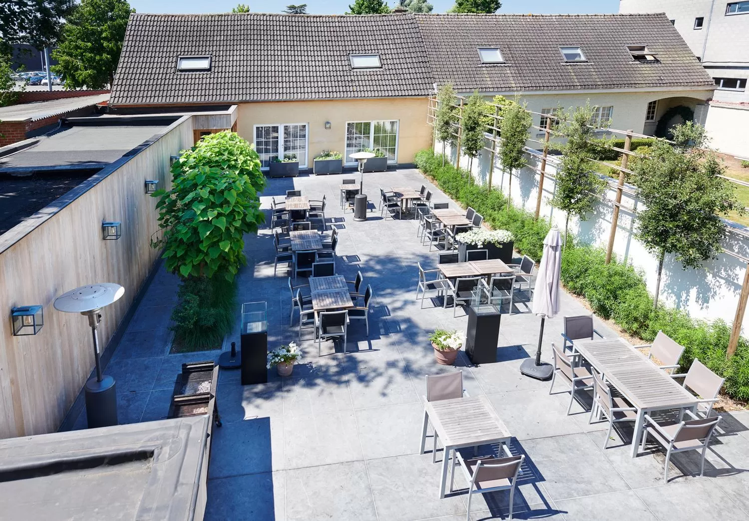 Bird's eye view in Hotel Royal Astrid