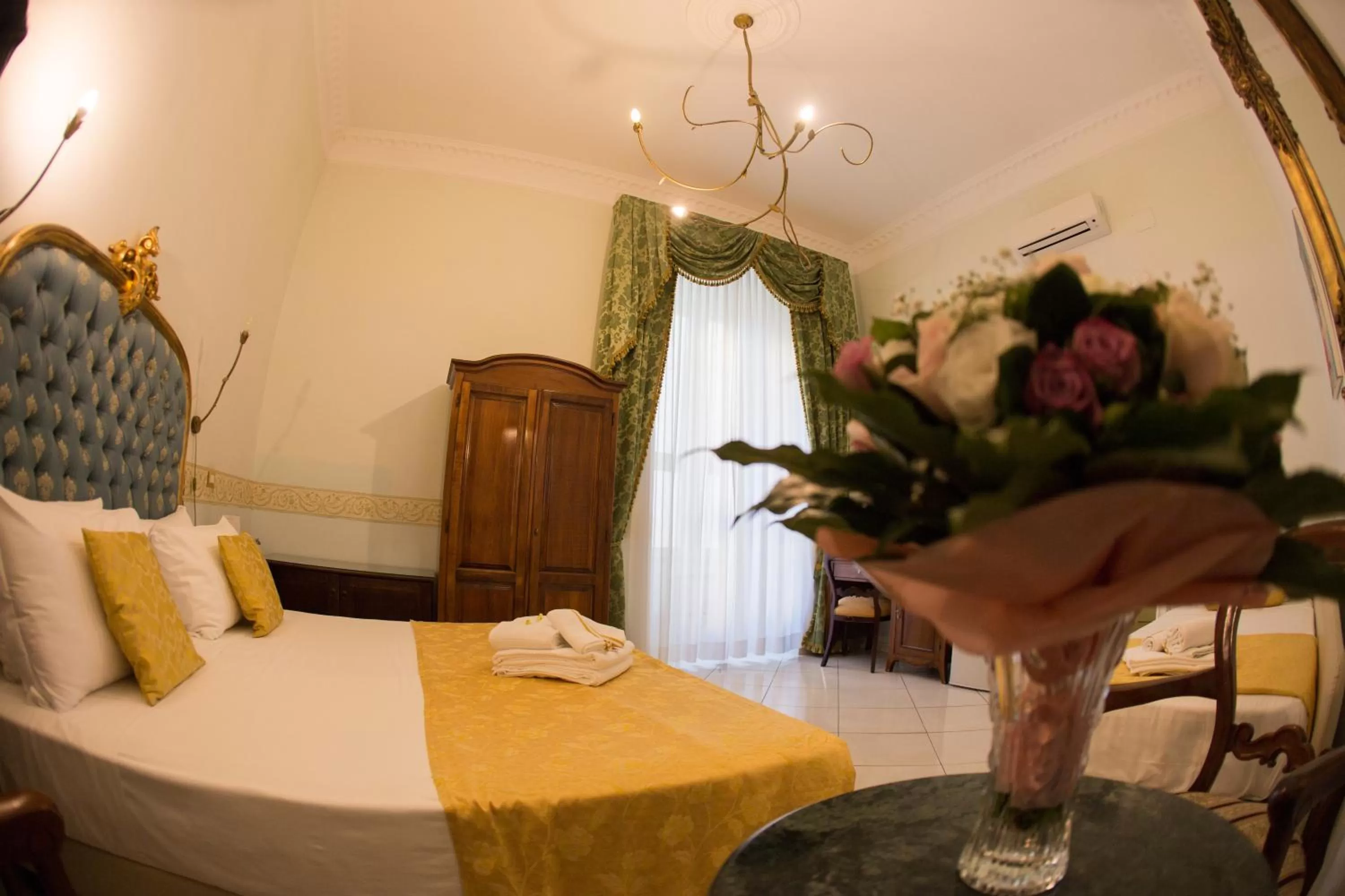 Bed in B&B Art Suite Santa Brigida