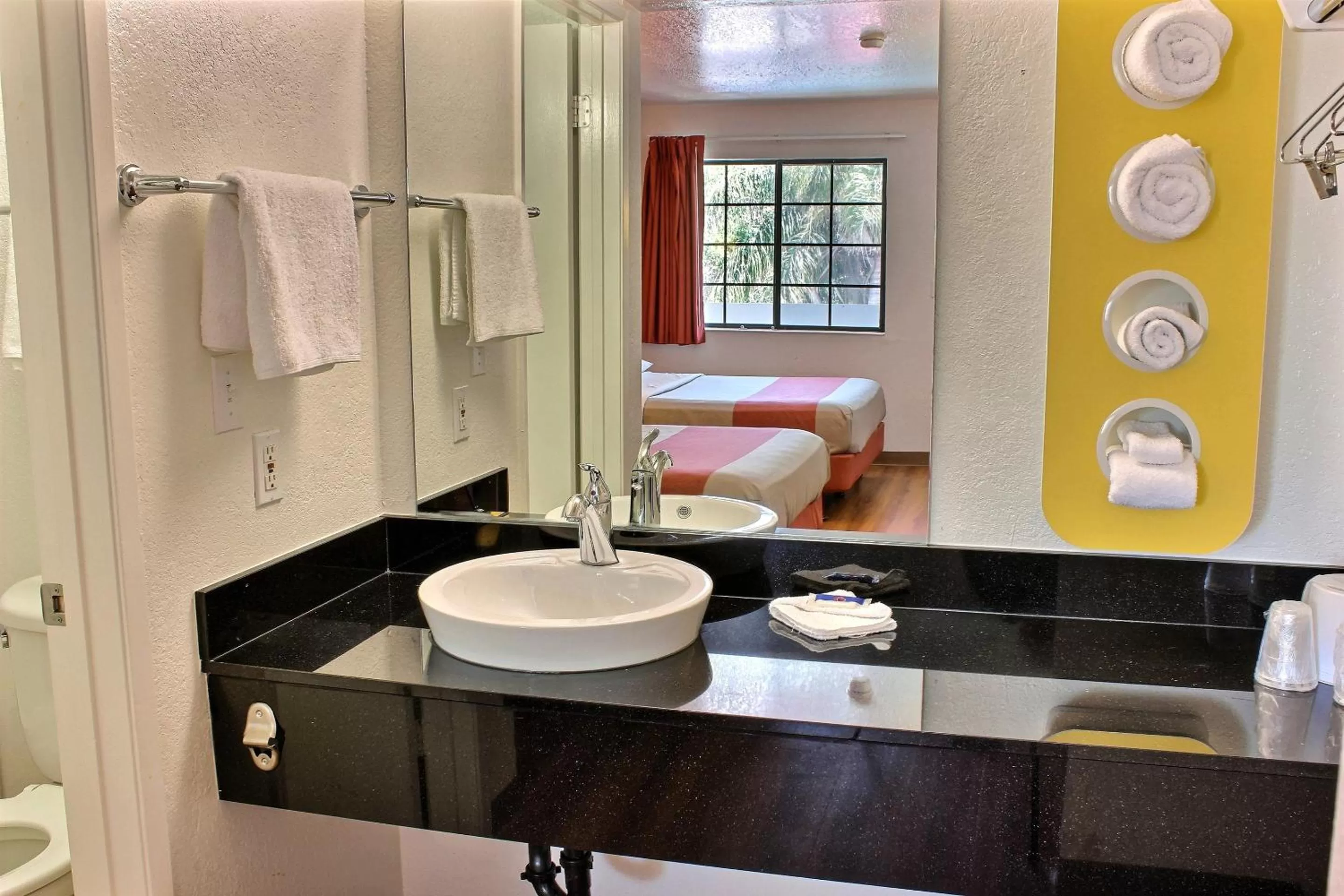 Shower in Motel 6-Coalinga, CA - East