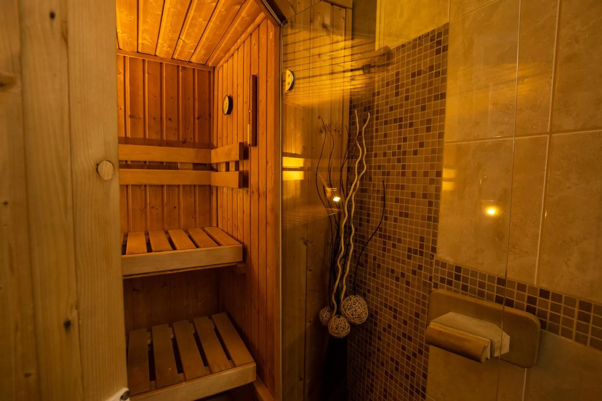 Sauna in Dóm Hotel