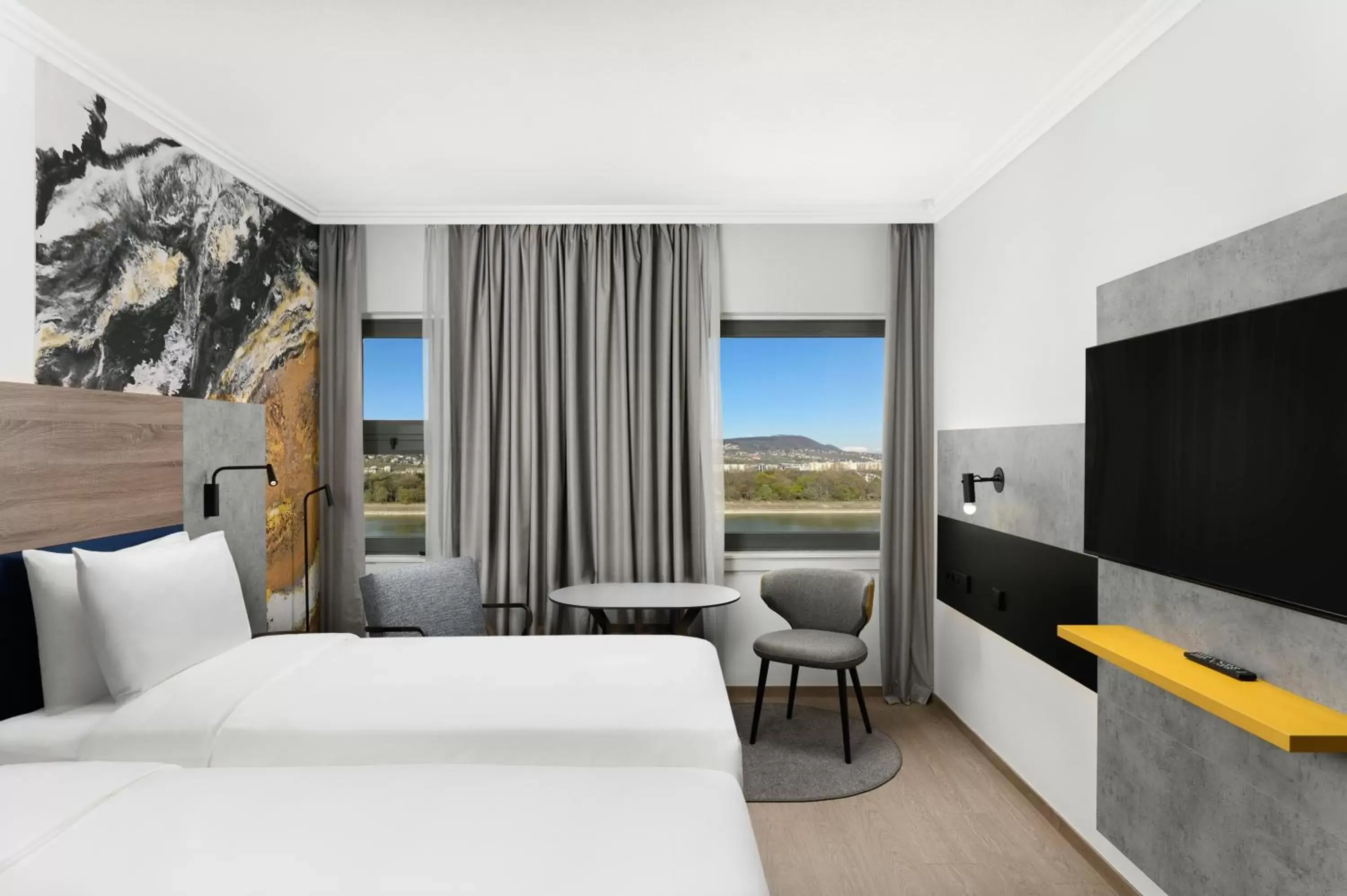 Bedroom, Bed in Danubius Hotel Helia Bedroom, Bed in Danubius Hotel Helia