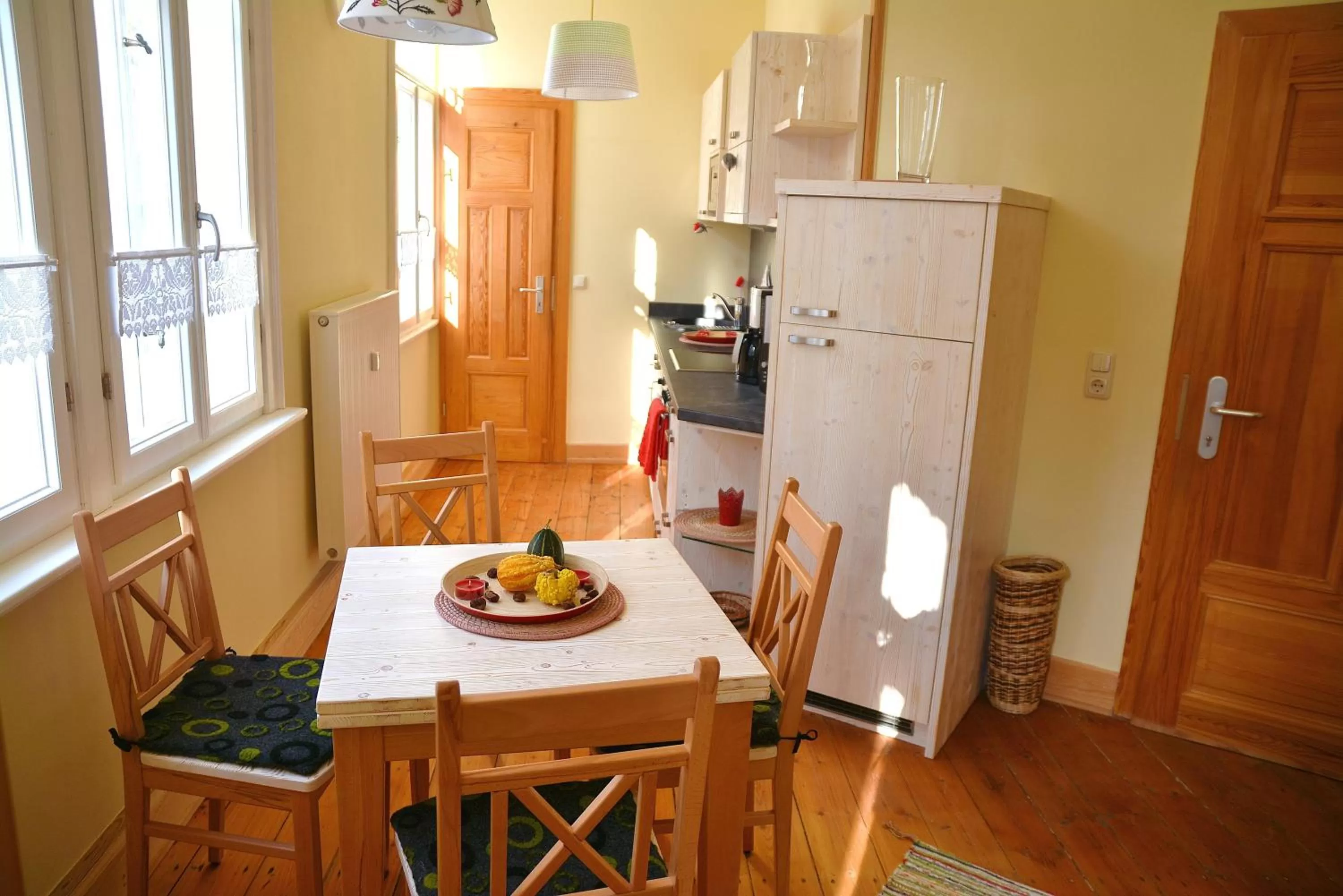 Kitchen or kitchenette in Landgasthof Alter Bahnhof