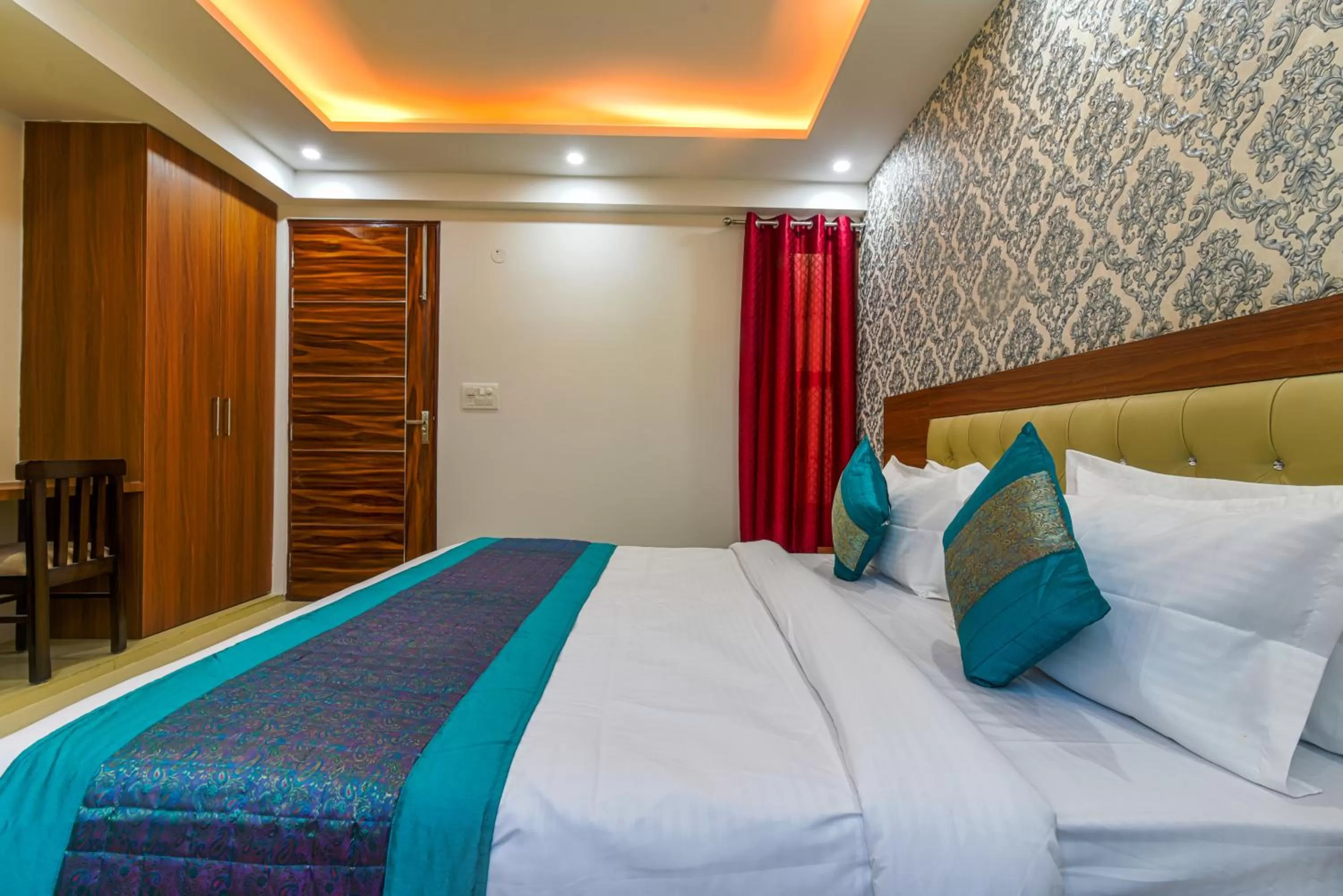 Bed in Hotel Urban Tree At Delhi Airport